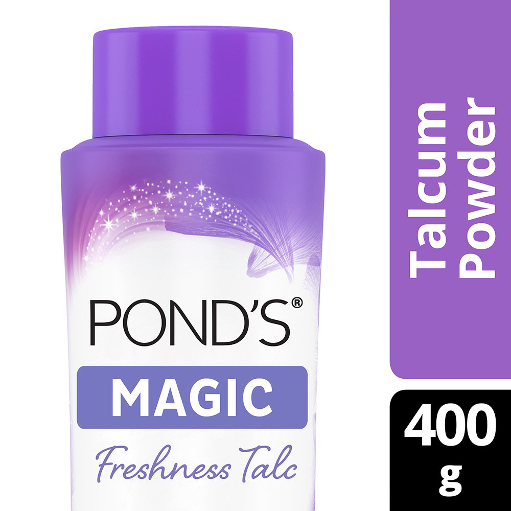 Pond's Magic Acacia Honey Freshness Talc Powder 400 gm | Reduce Sweat | Controls Body Odour With Fragrance Of Acacia Honey | Ideal For Both Men & Women, Pack of 1 Pond's Magic Acacia Honey Freshness Talc Powder 400 gm | Reduce Sweat | Controls Body Odour With Fragrance Of Acacia Honey | Ideal For Both Men & Women, Pack of 1