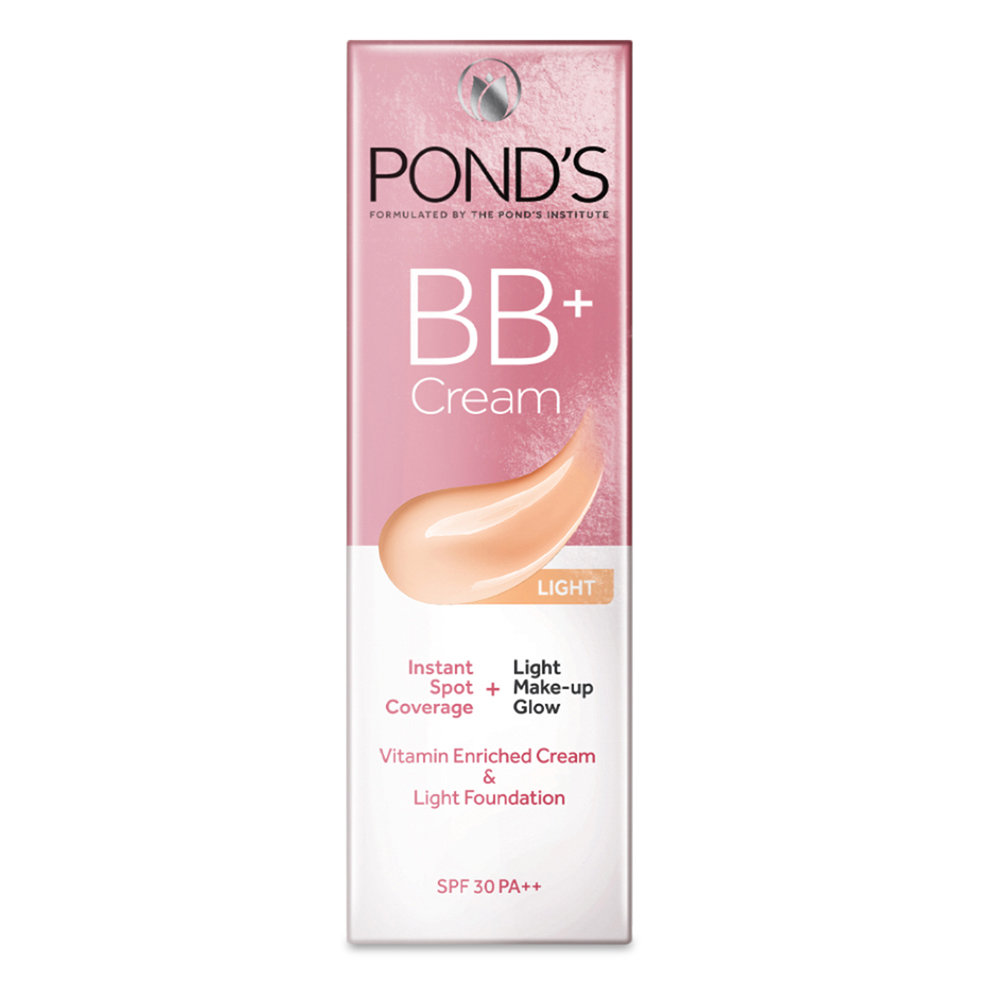 Pond's BB+ SPF 30 PA++ Ivory Cream, 18 gm, Pack of 1 Pond's BB+ SPF 30 PA++ Ivory Cream, 18 gm, Pack of 1