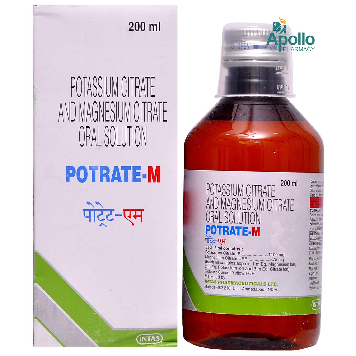 Potrate-M Oral Solution 200 ml, Pack of 1 ORAL SOLUTION Potrate-M Oral Solution 200 ml, Pack of 1 ORAL SOLUTION