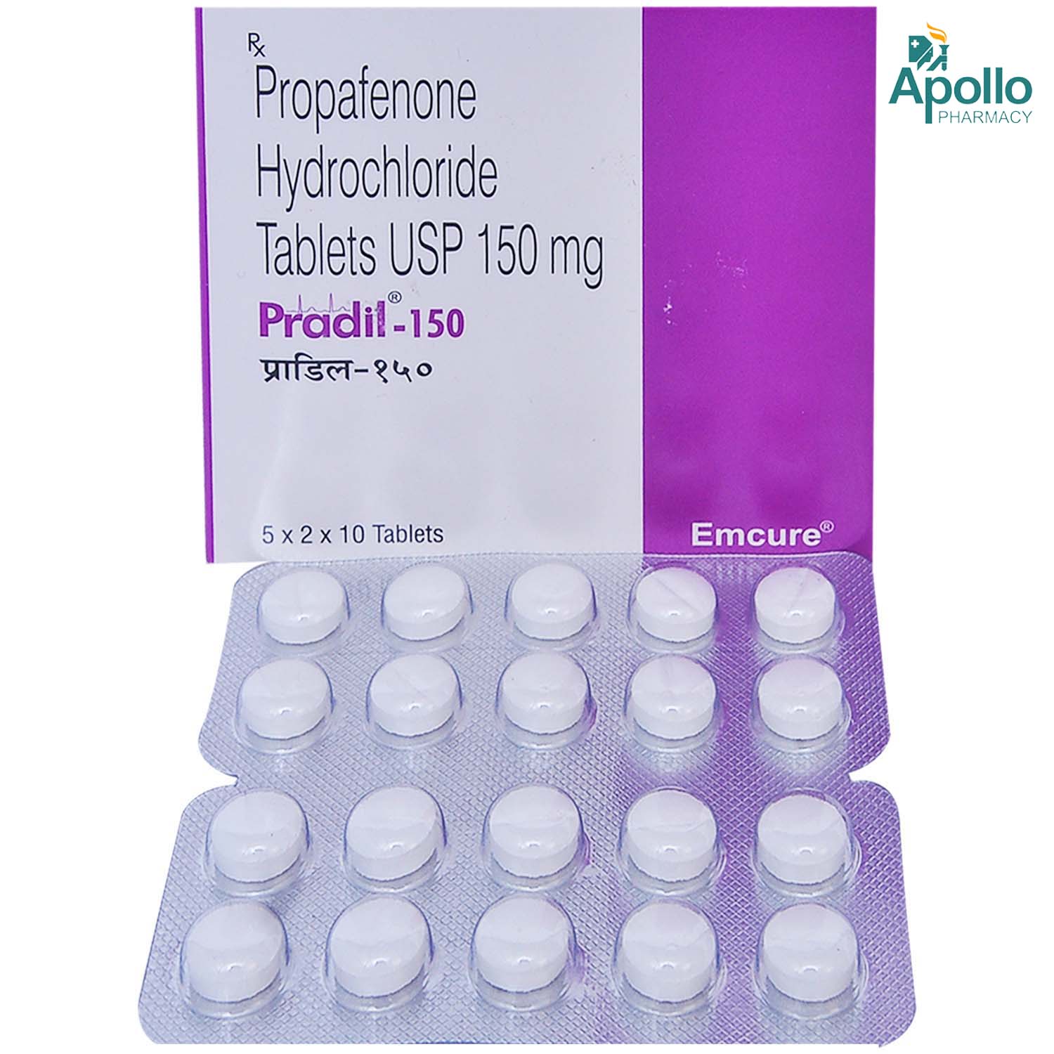 Pradil 150 Tablet 10's, Pack of 10 TABLETS Pradil 150 Tablet 10's, Pack of 10 TABLETS