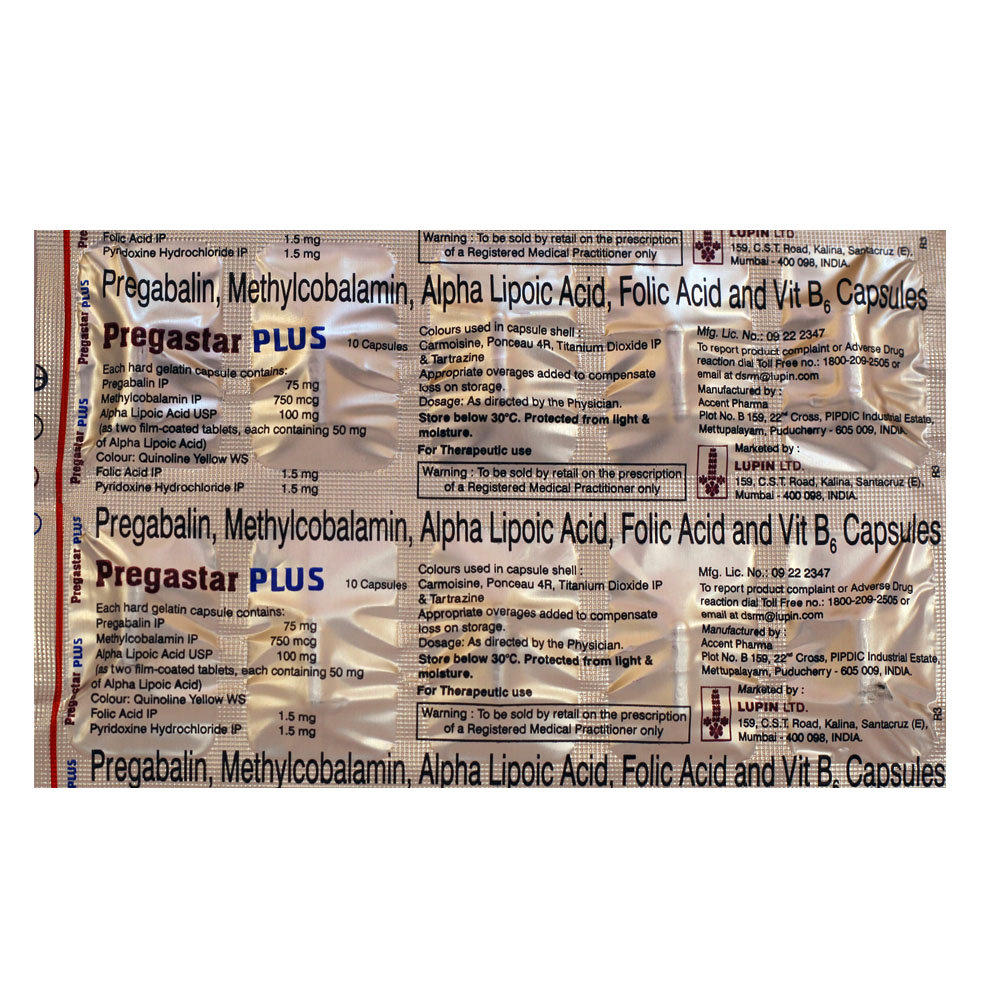 Pregastar Plus Capsule 10's, Pack of 10 CAPSULES Pregastar Plus Capsule 10's, Pack of 10 CAPSULES