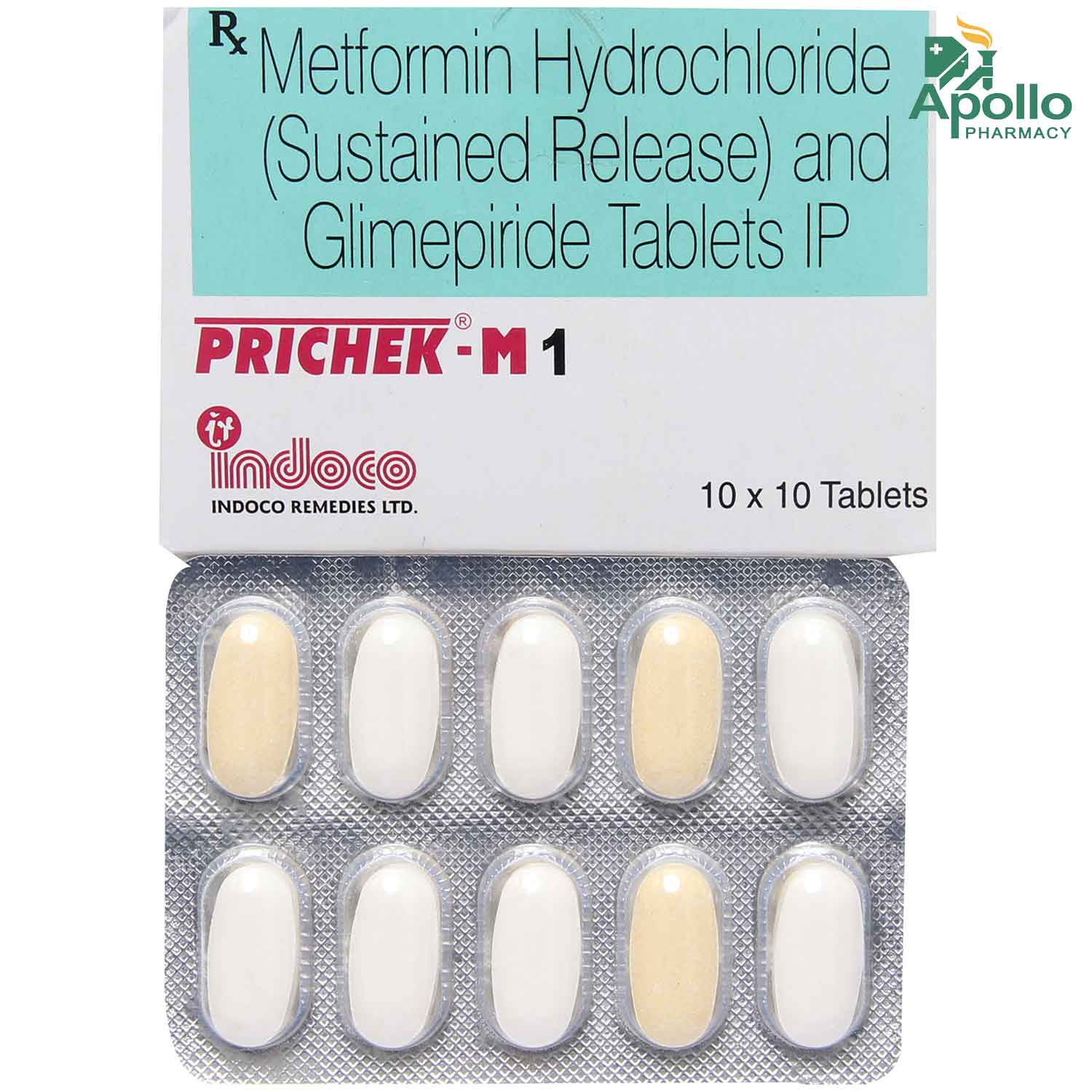 Prichek-M1 Tablet 10's, Pack of 10 TABLETS Prichek-M1 Tablet 10's, Pack of 10 TABLETS