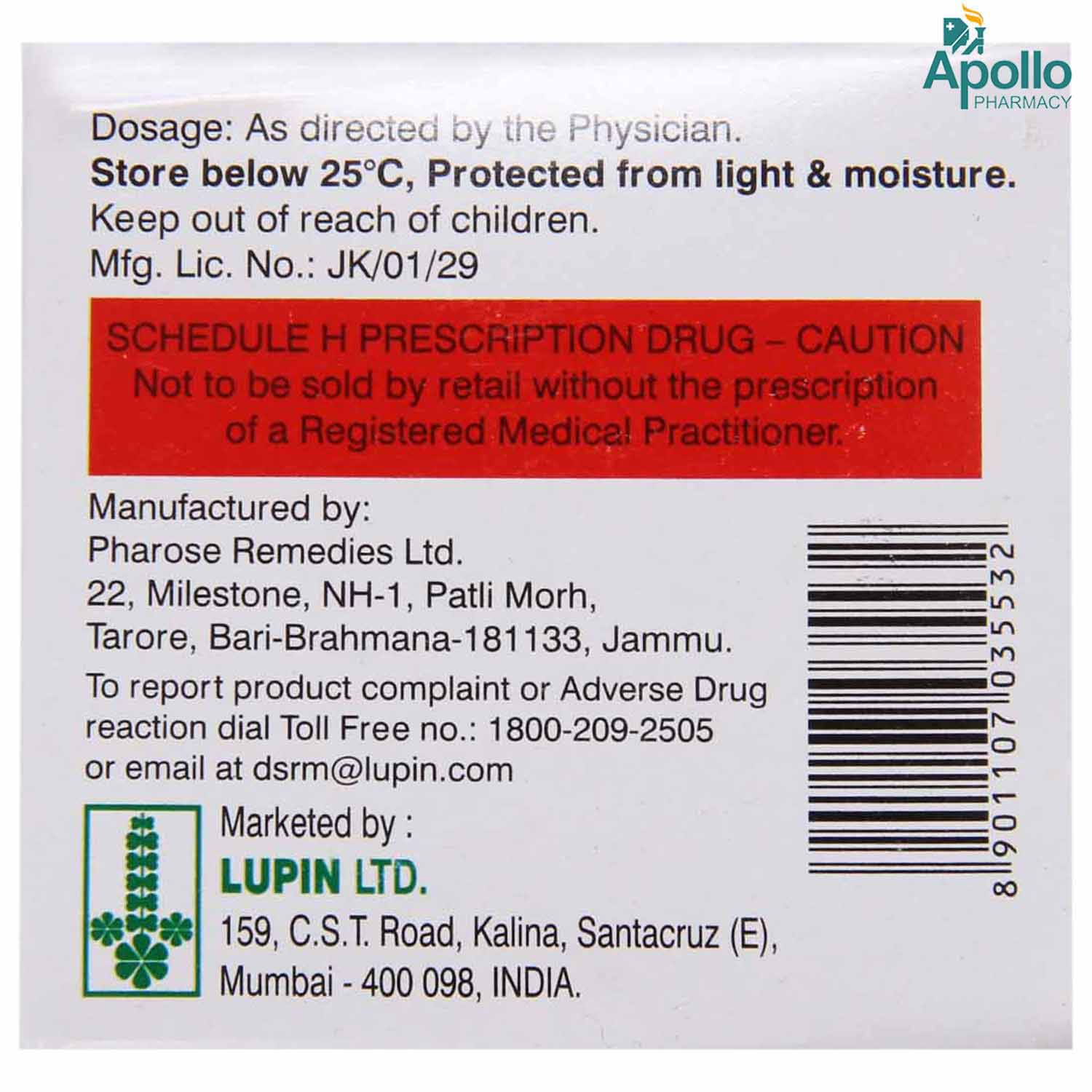 PROTERA I CAPSULE, Pack of 10 PROTERA I CAPSULE, Pack of 10