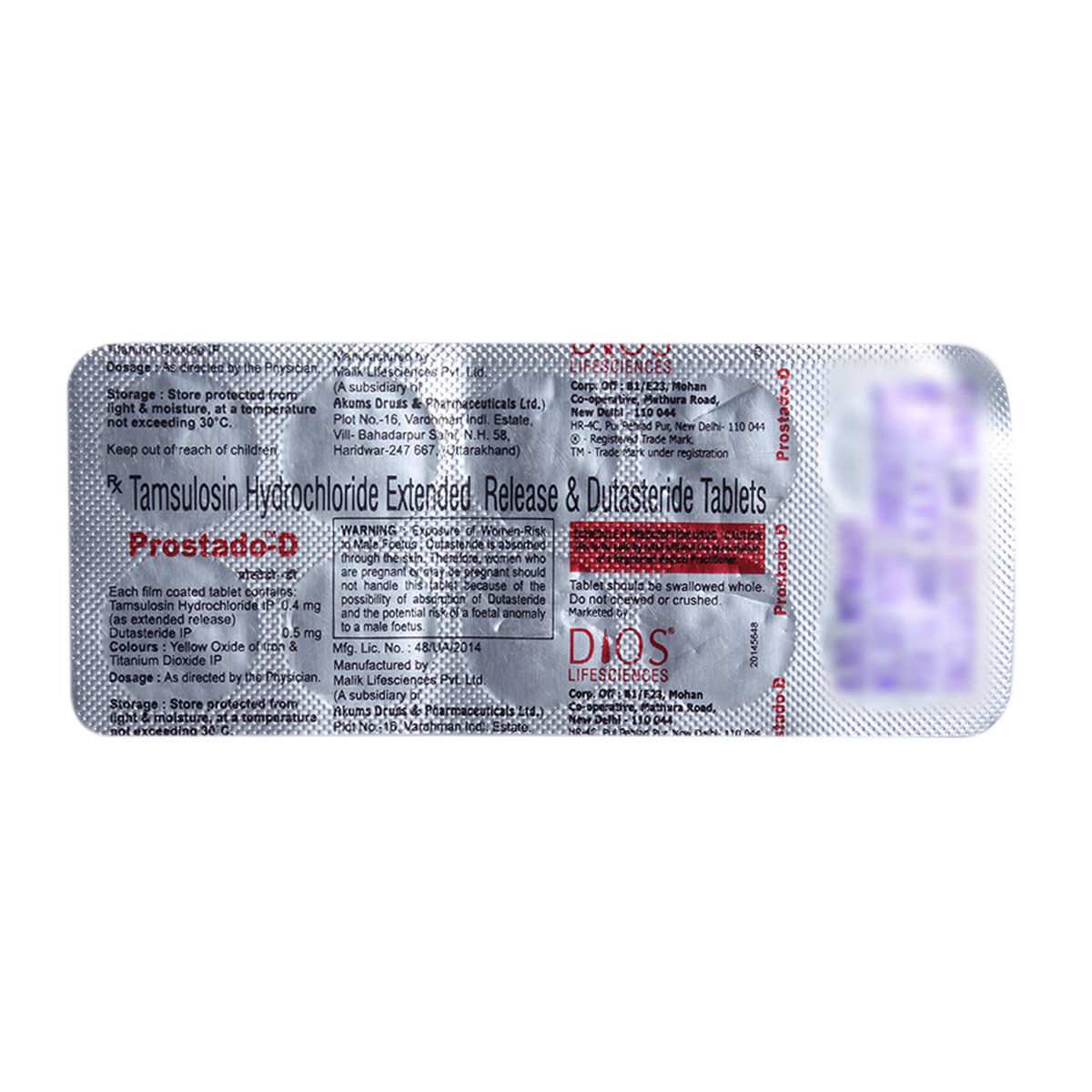 Prostado D Tablet 10's, Pack of 10 Prostado D Tablet 10's, Pack of 10