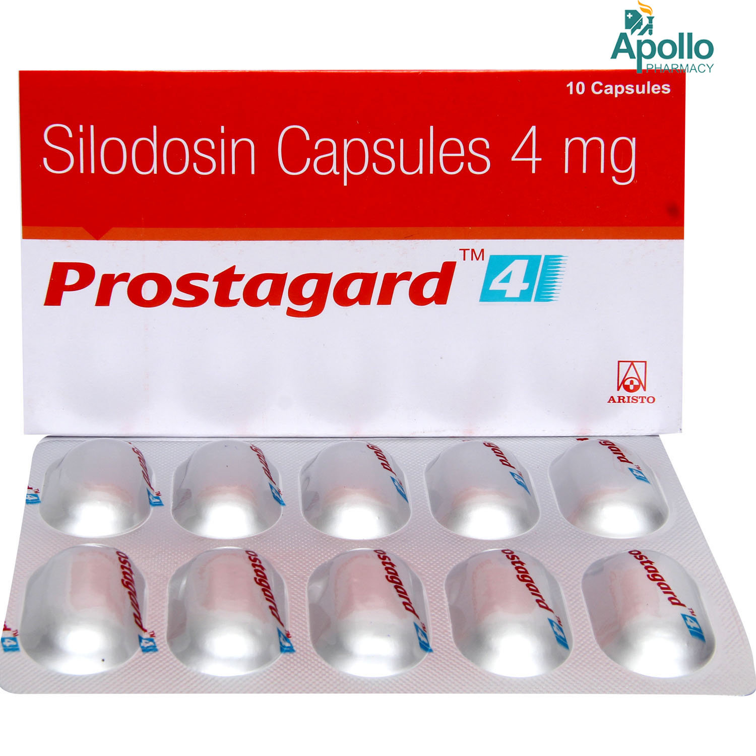 Prostagard 4 Capsule 10's, Pack of 10 CapsuleS Prostagard 4 Capsule 10's, Pack of 10 CapsuleS