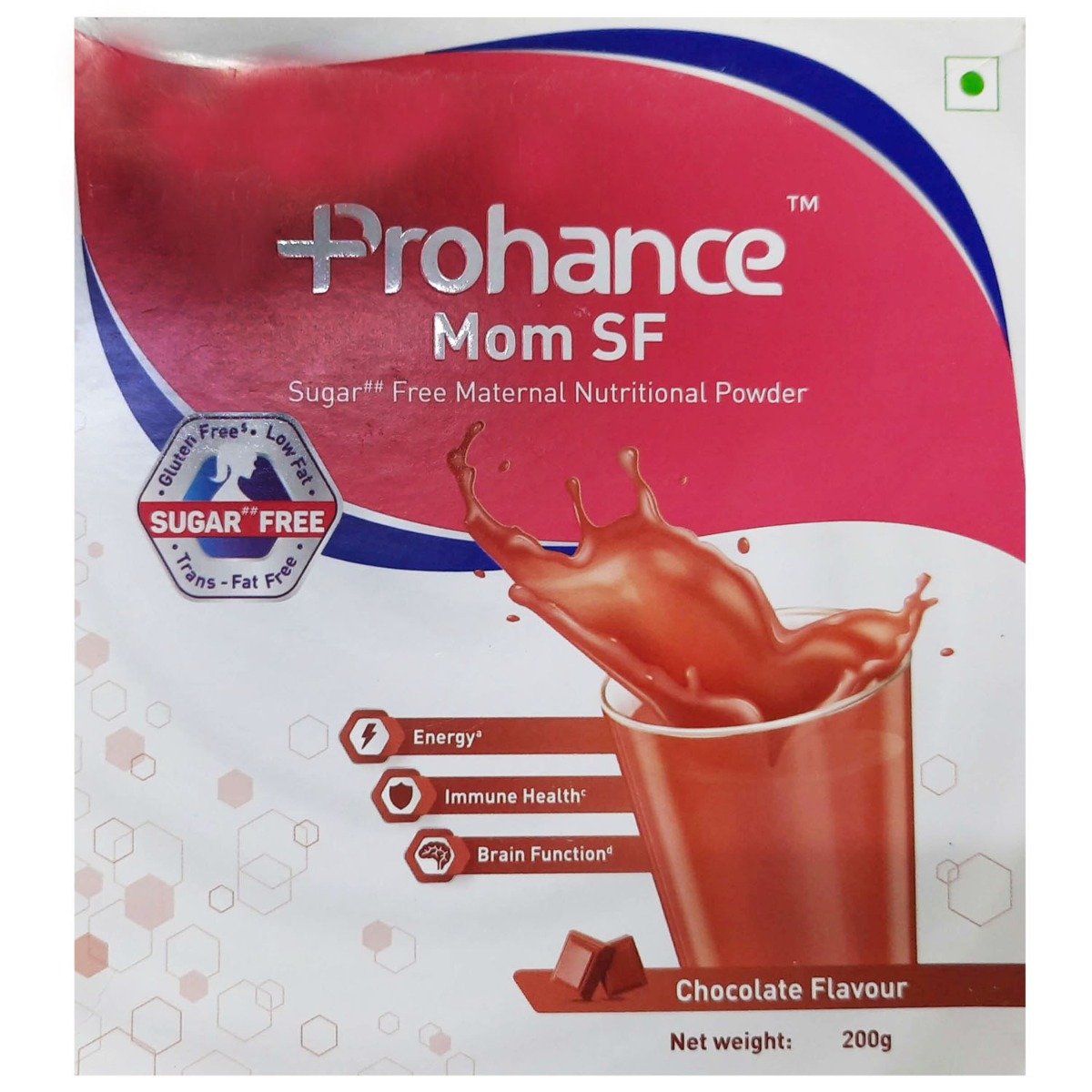Prohance Mom SF Chocolate Powder 200 gm, Pack of 1 Prohance Mom SF Chocolate Powder 200 gm, Pack of 1
