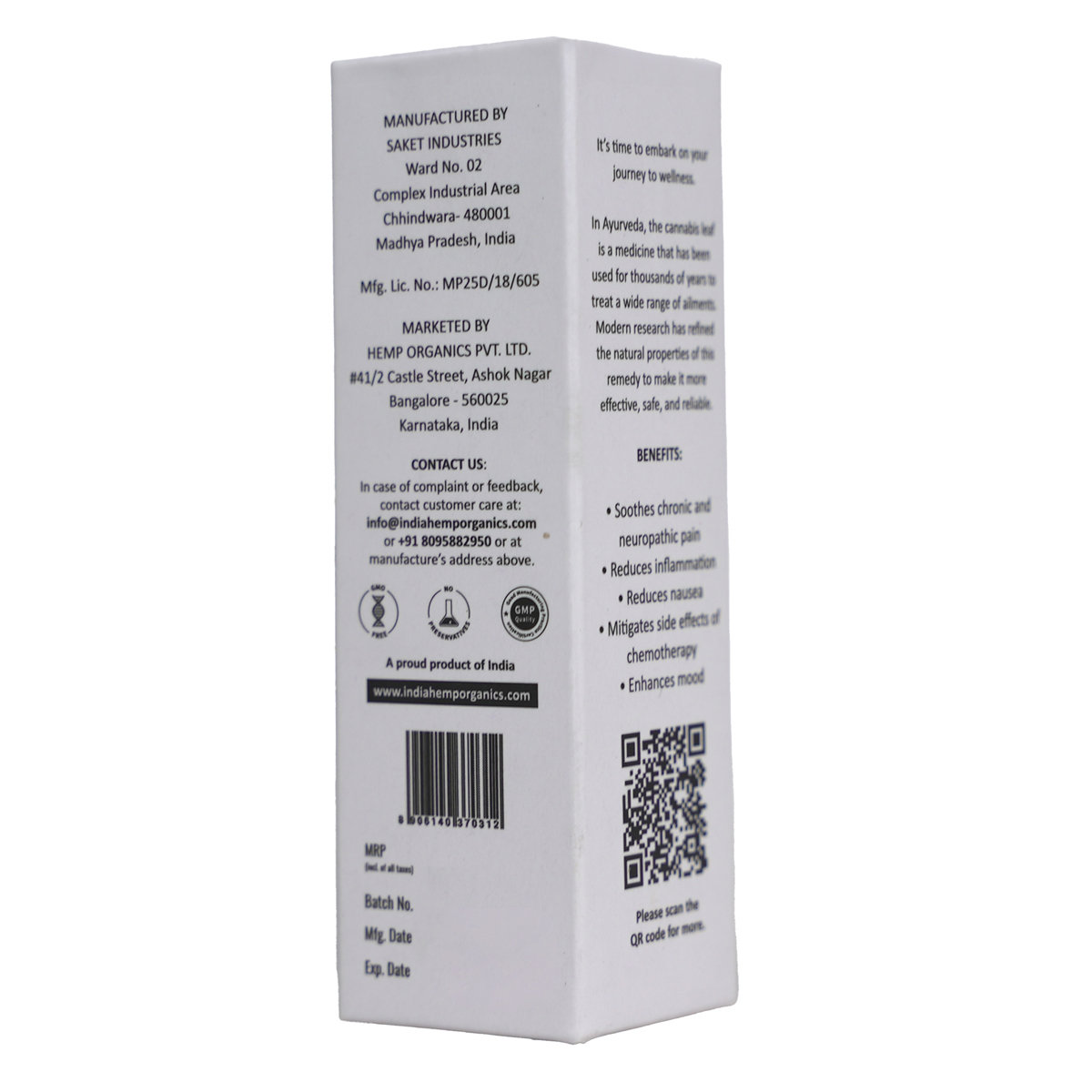 Cannabliss Pain Relief 1500mg Oil, 10 ml | Peppermint & Turmeric, Pack of 1 Cannabliss Pain Relief 1500mg Oil, 10 ml | Peppermint & Turmeric, Pack of 1