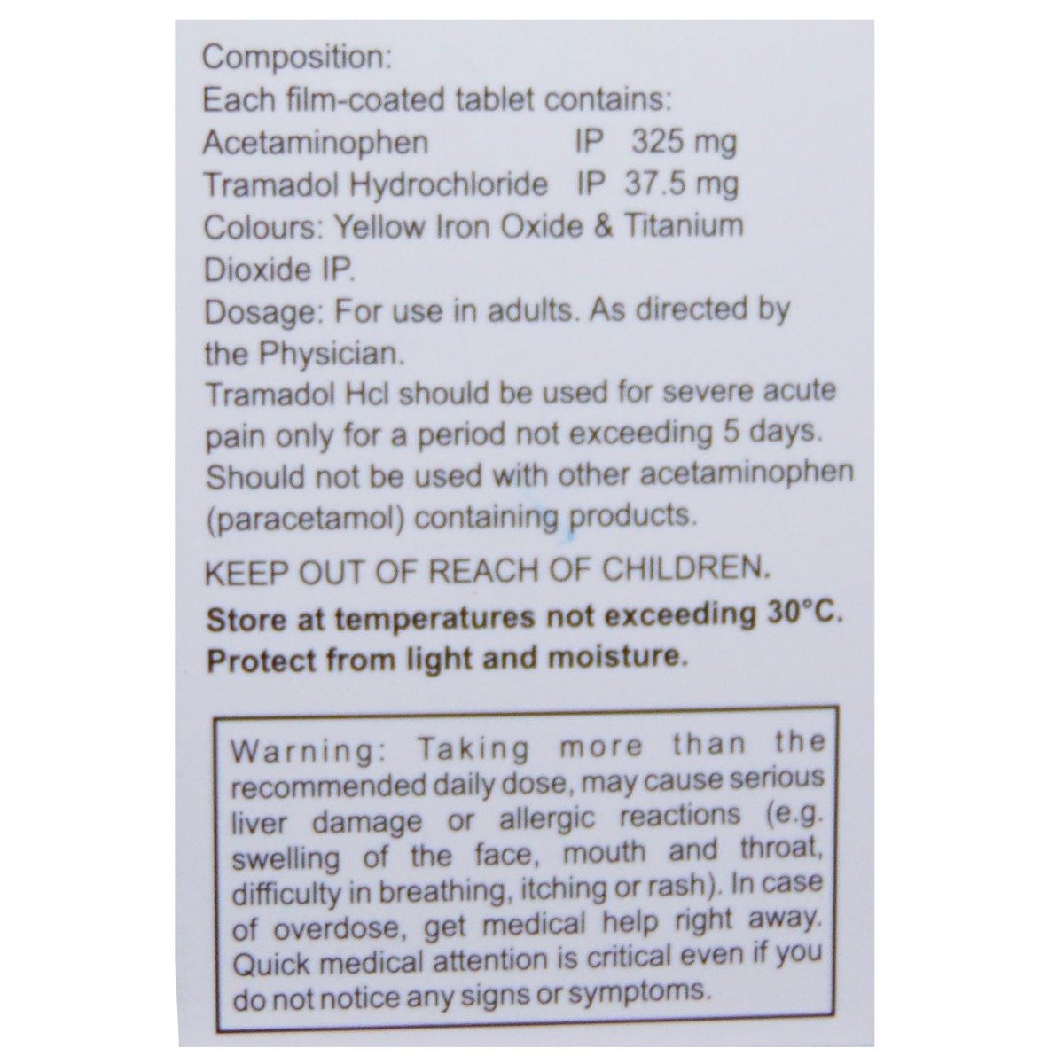 PT 325 TABLET 10'S, Pack of 10 TabletS PT 325 TABLET 10'S, Pack of 10 TabletS