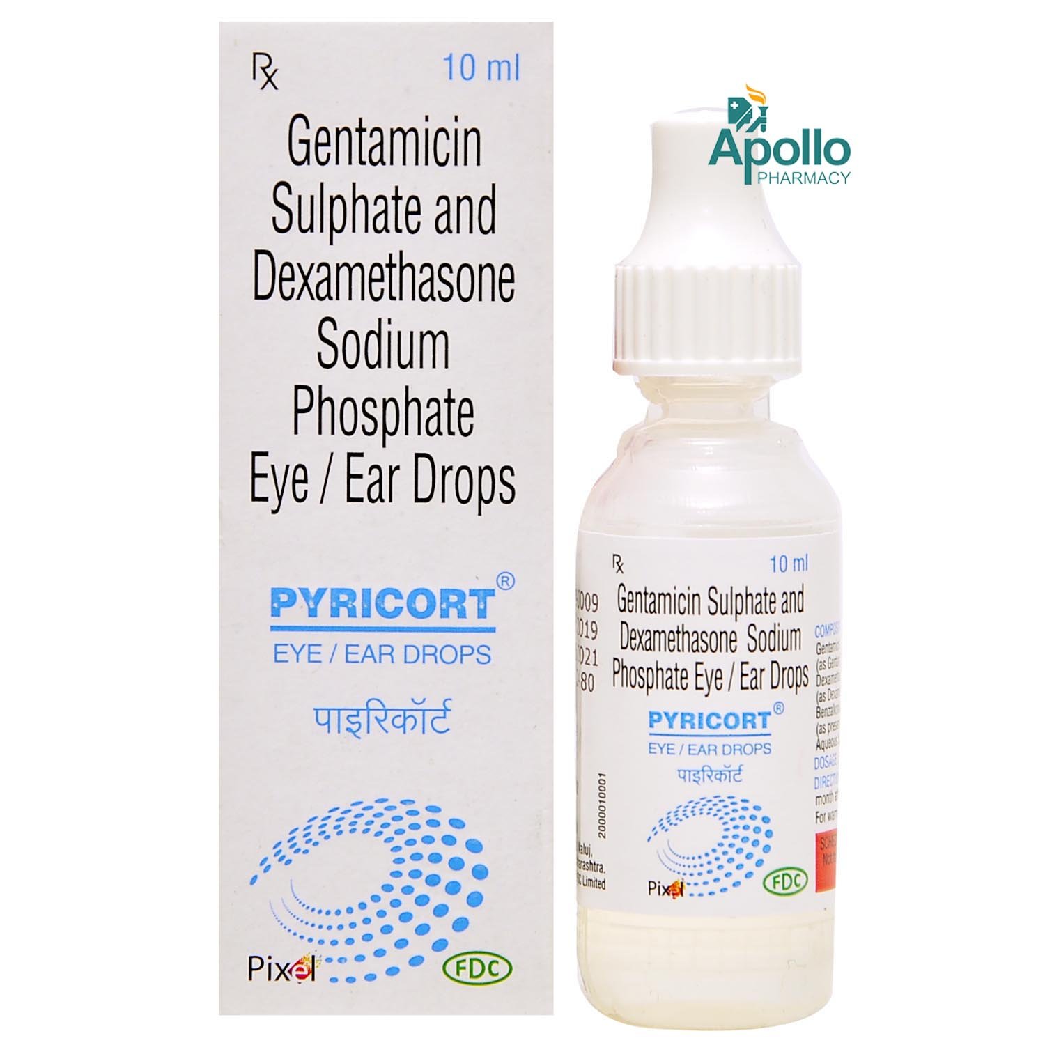 Pyricort Eye/Ear Drops 10 ml, Pack of 1 EYE/EAR DROPS Pyricort Eye/Ear Drops 10 ml, Pack of 1 EYE/EAR DROPS