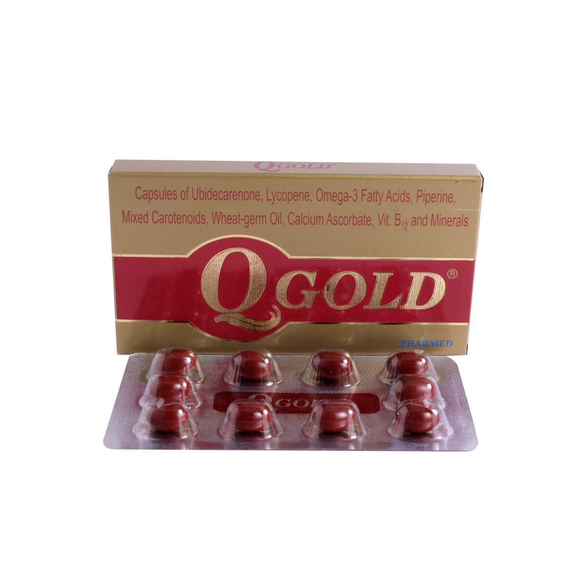 Qgold Capsule 10's, Pack of 10 Qgold Capsule 10's, Pack of 10