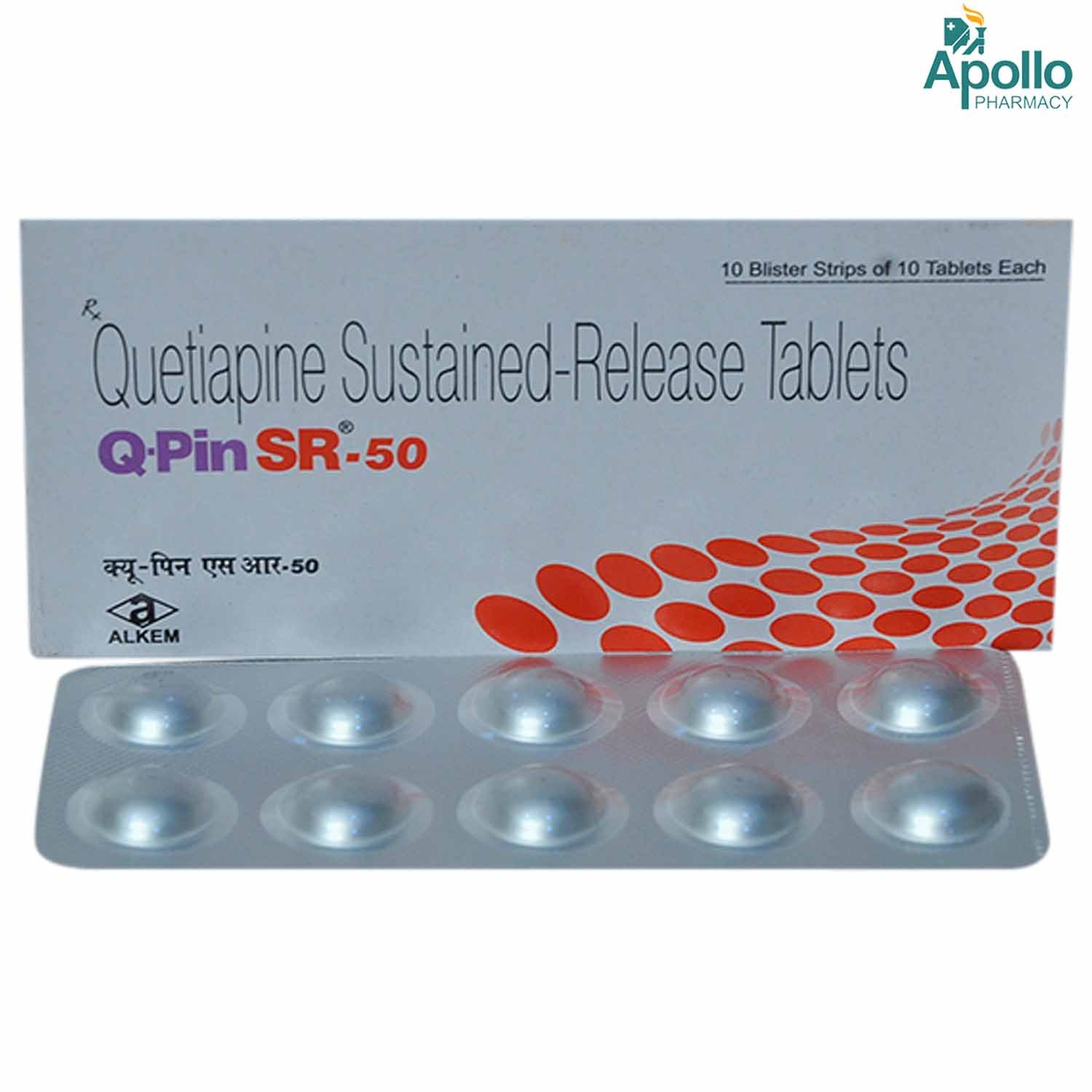 Qpin SR 50 Tablet 10's, Pack of 10 TABLETS Qpin SR 50 Tablet 10's, Pack of 10 TABLETS