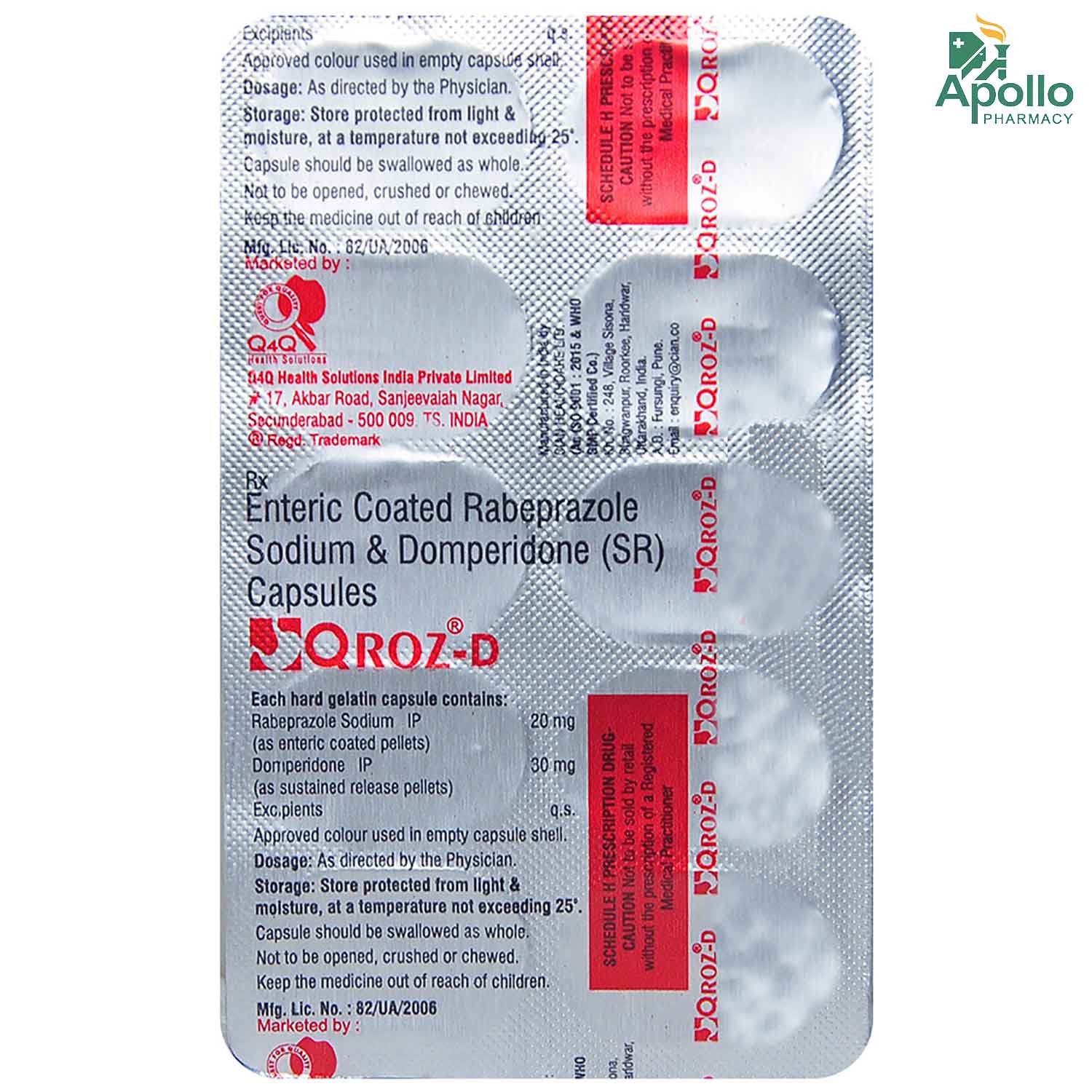 Qroz D Tablet 10's, Pack of 10 TABLETS Qroz D Tablet 10's, Pack of 10 TABLETS