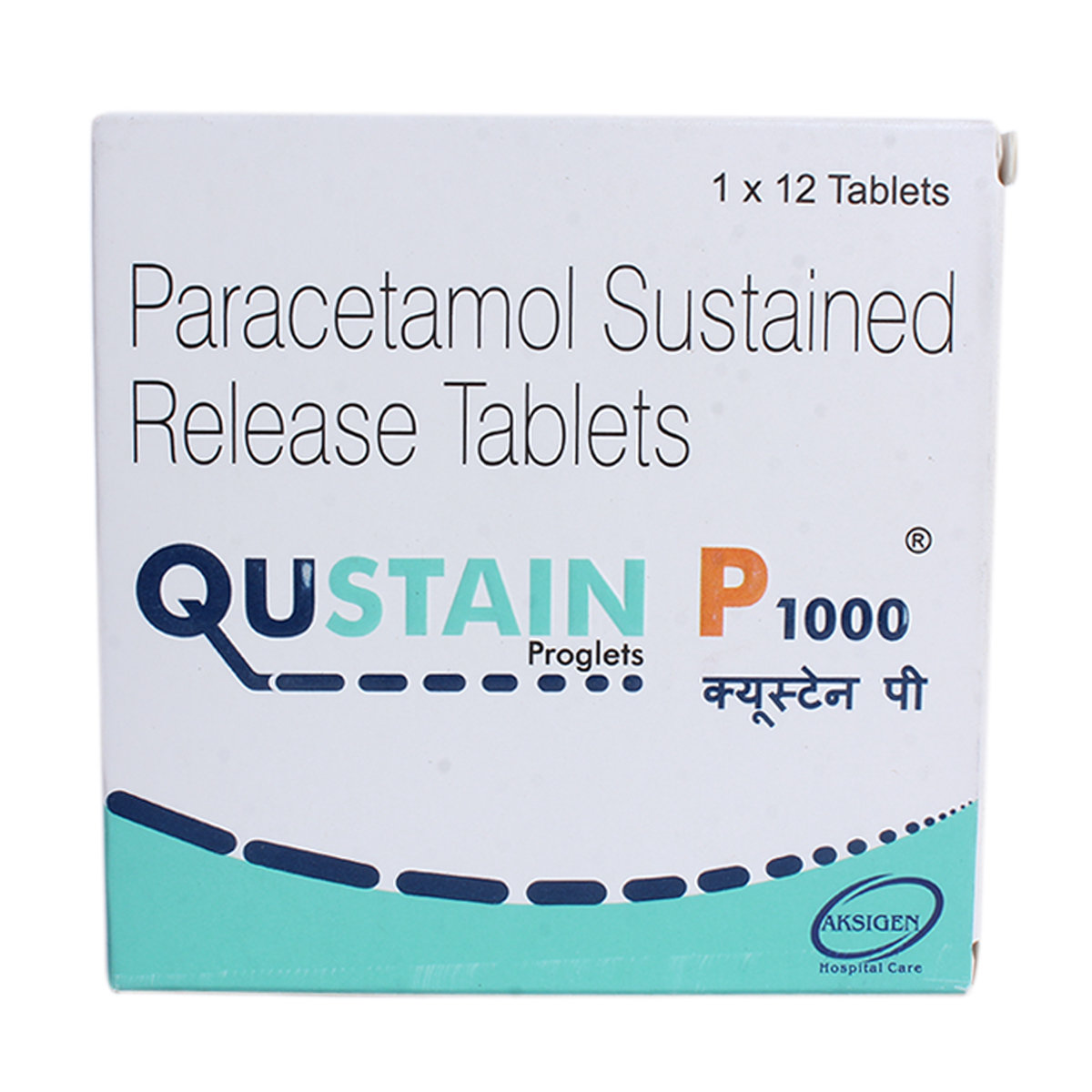 Qustain P 1000 Tablet 12's, Pack of 12 TABLETS Qustain P 1000 Tablet 12's, Pack of 12 TABLETS