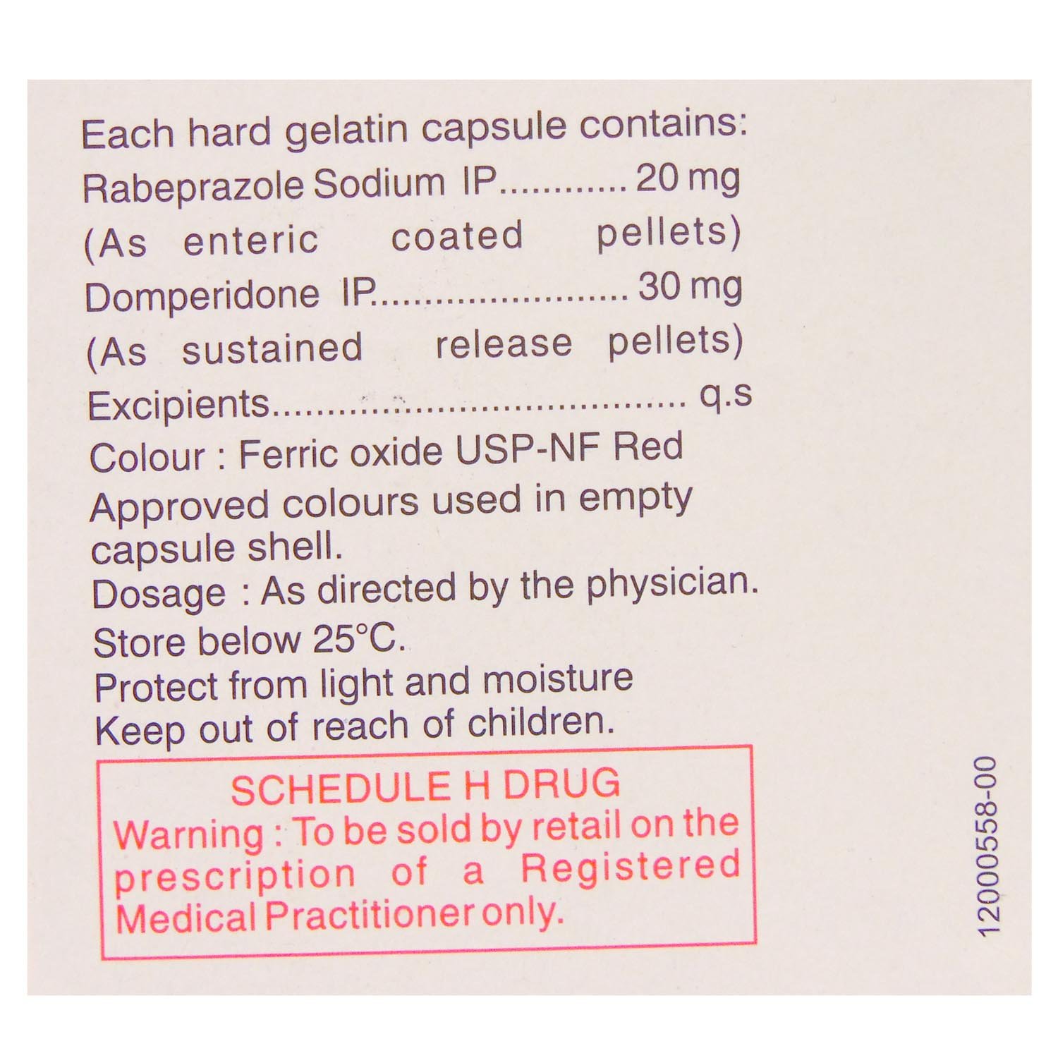 Rabez D Capsule 10's, Pack of 10 Rabez D Capsule 10's, Pack of 10