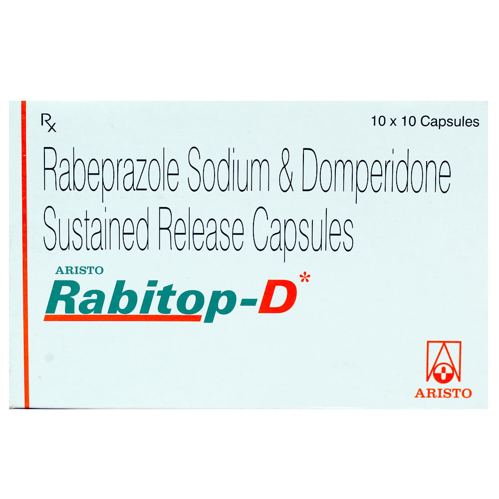 Rabitop-D Capsule 10's, Pack of 10 Rabitop-D Capsule 10's, Pack of 10