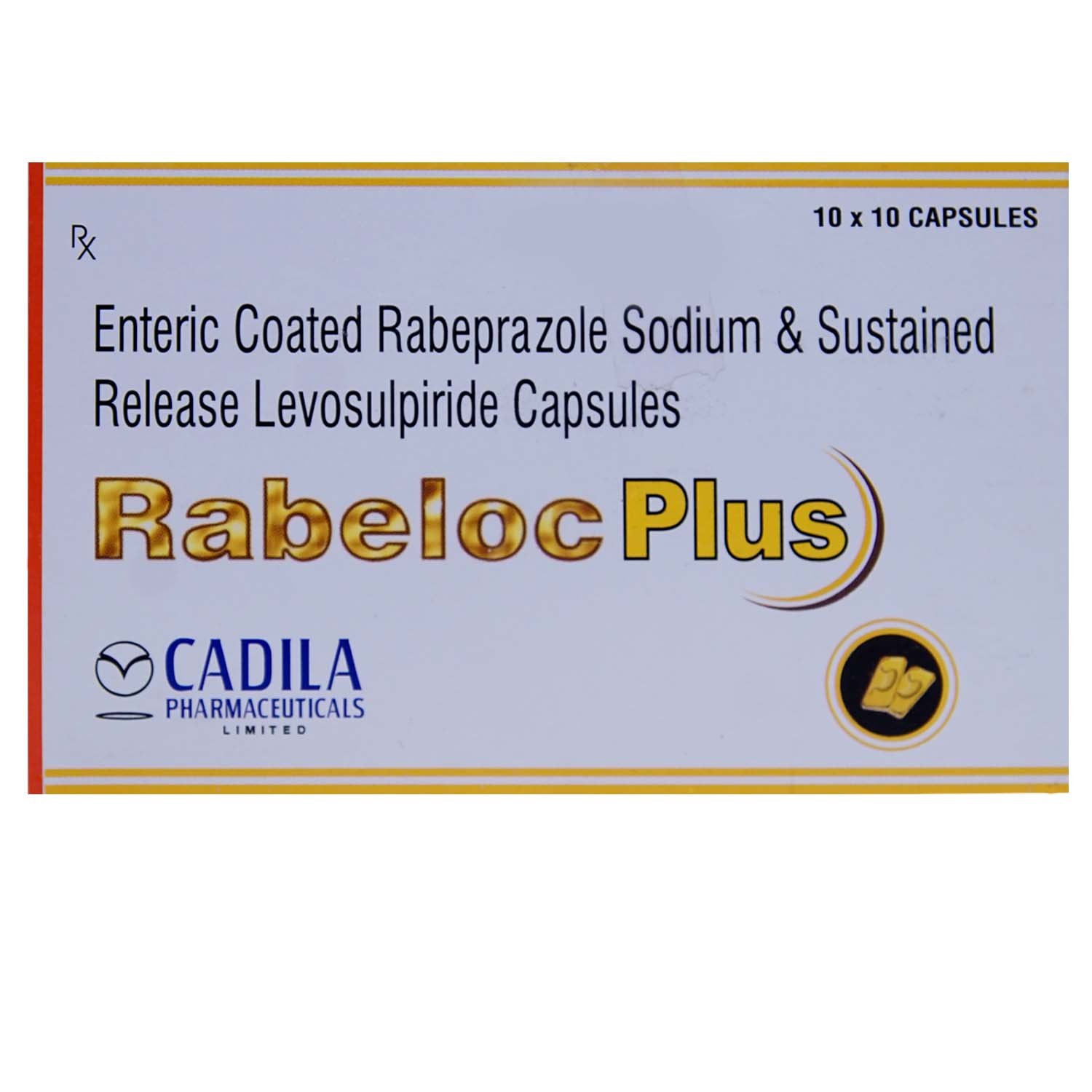 Rabeloc Plus Capsule 10's, Pack of 10 Rabeloc Plus Capsule 10's, Pack of 10