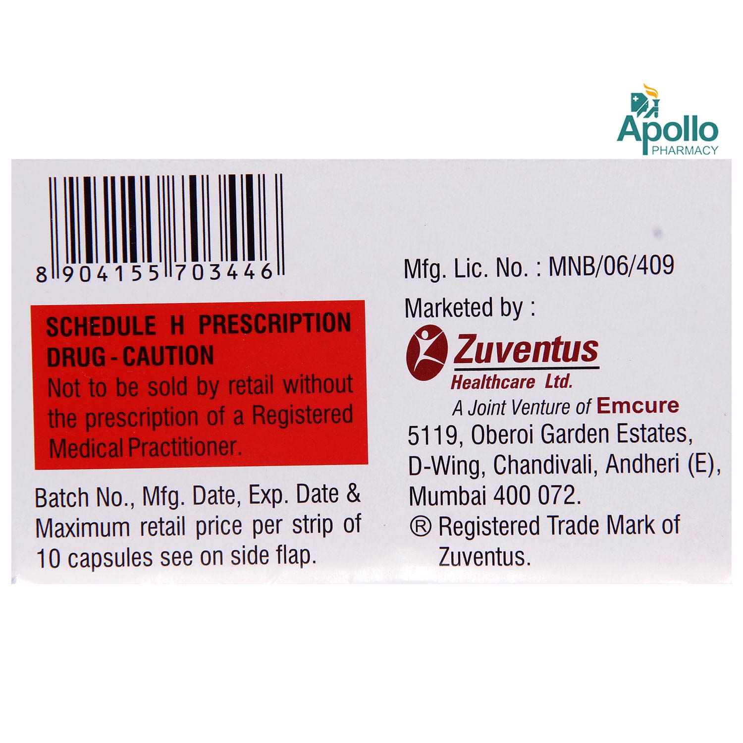 Rabifast XL Capsule, Pack of 10 Rabifast XL Capsule, Pack of 10