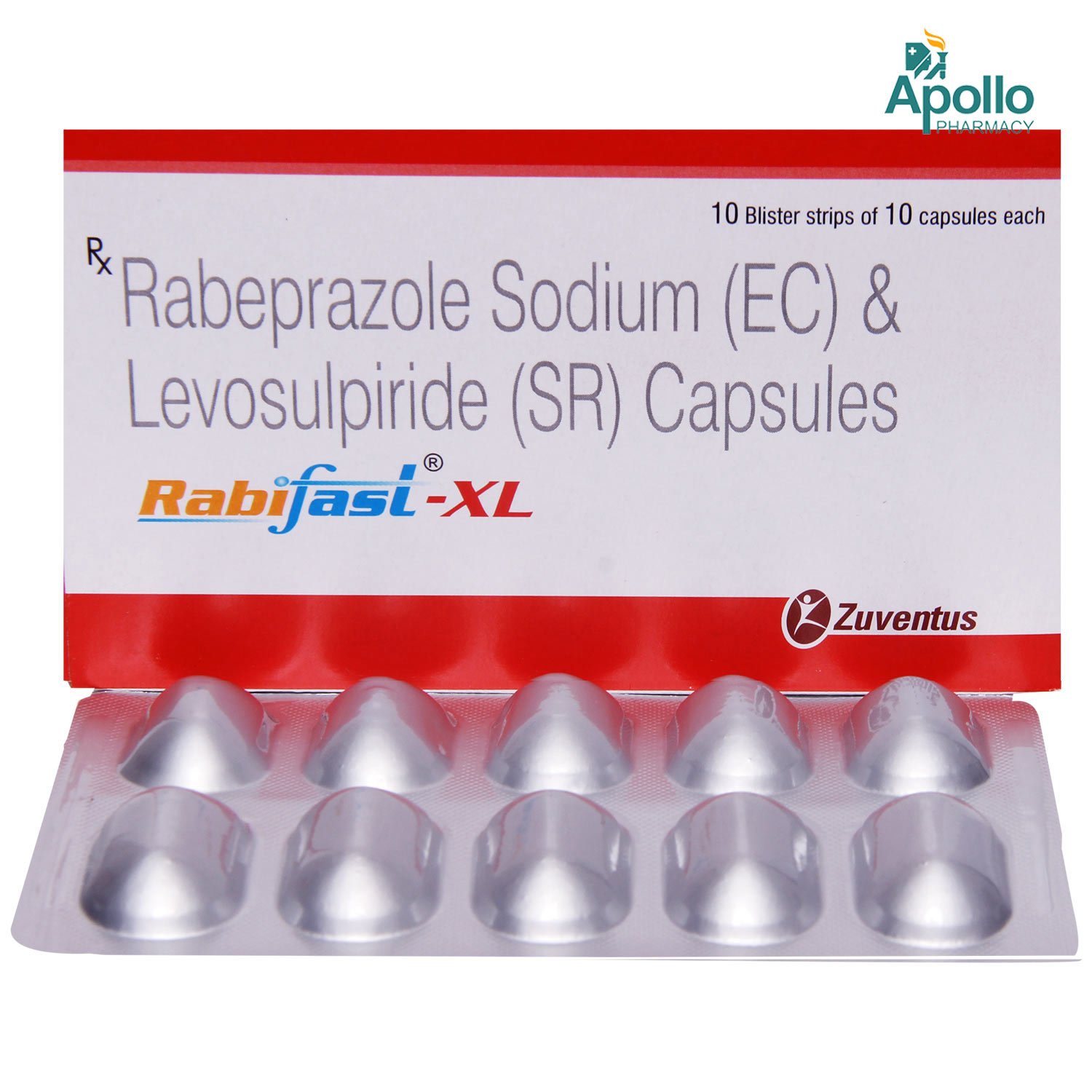 Rabifast XL Capsule, Pack of 10 Rabifast XL Capsule, Pack of 10
