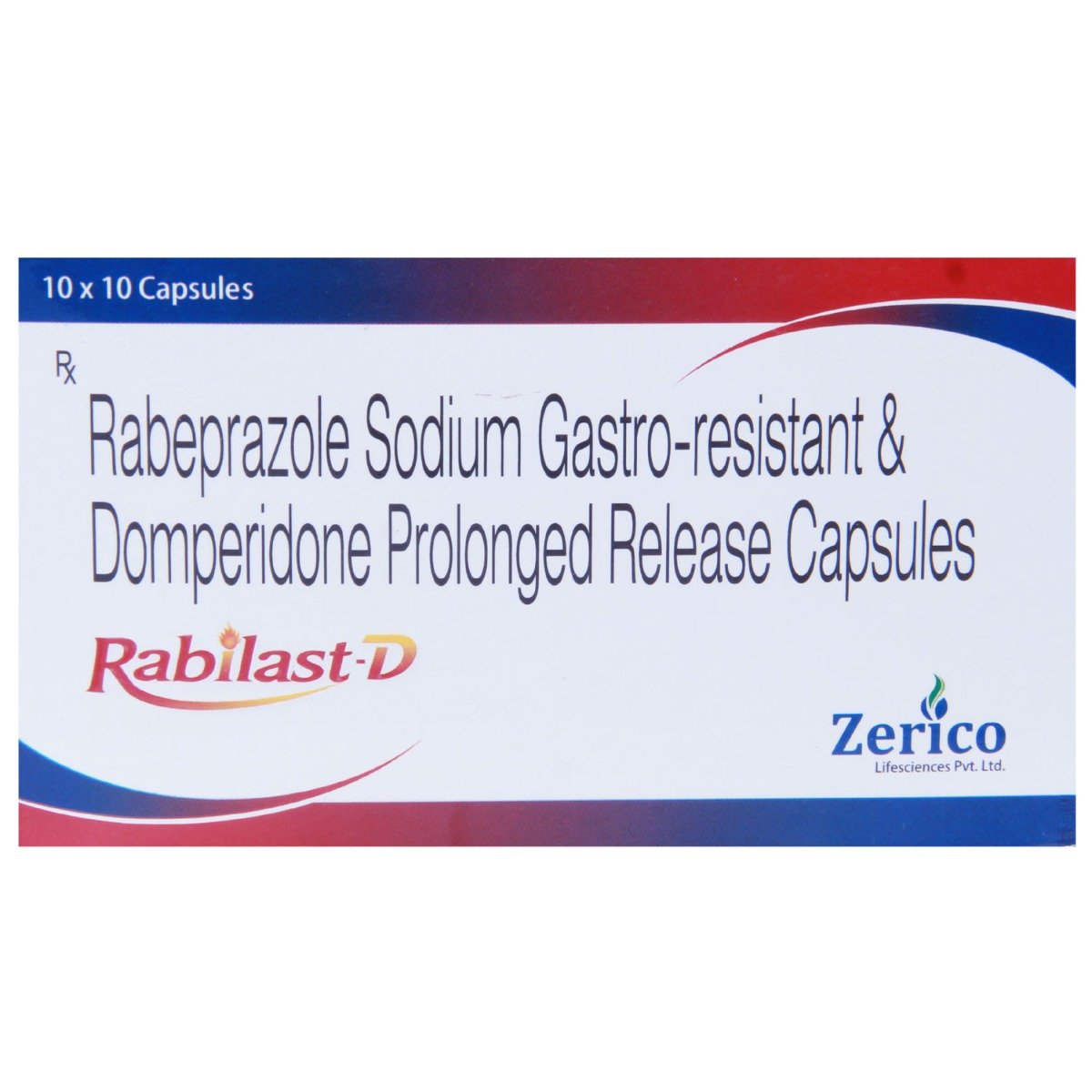 Rabilast D Capsule 10's, Pack of 10 Rabilast D Capsule 10's, Pack of 10