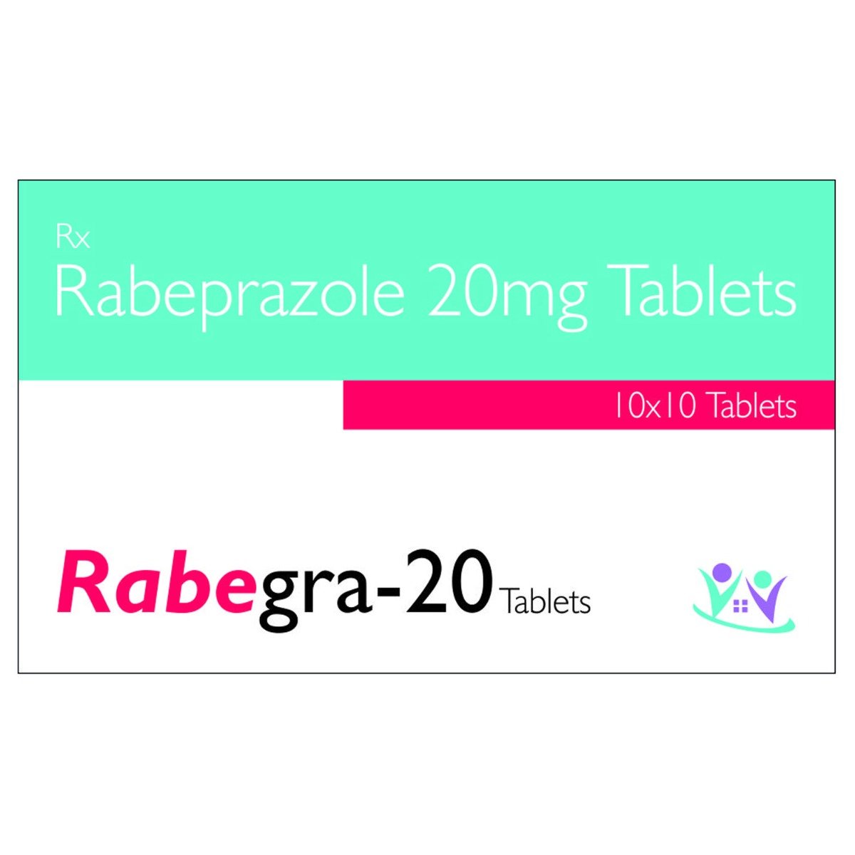 Rabegra 20 mg Tablet 10's, Pack of 10 TABLETS Rabegra 20 mg Tablet 10's, Pack of 10 TABLETS