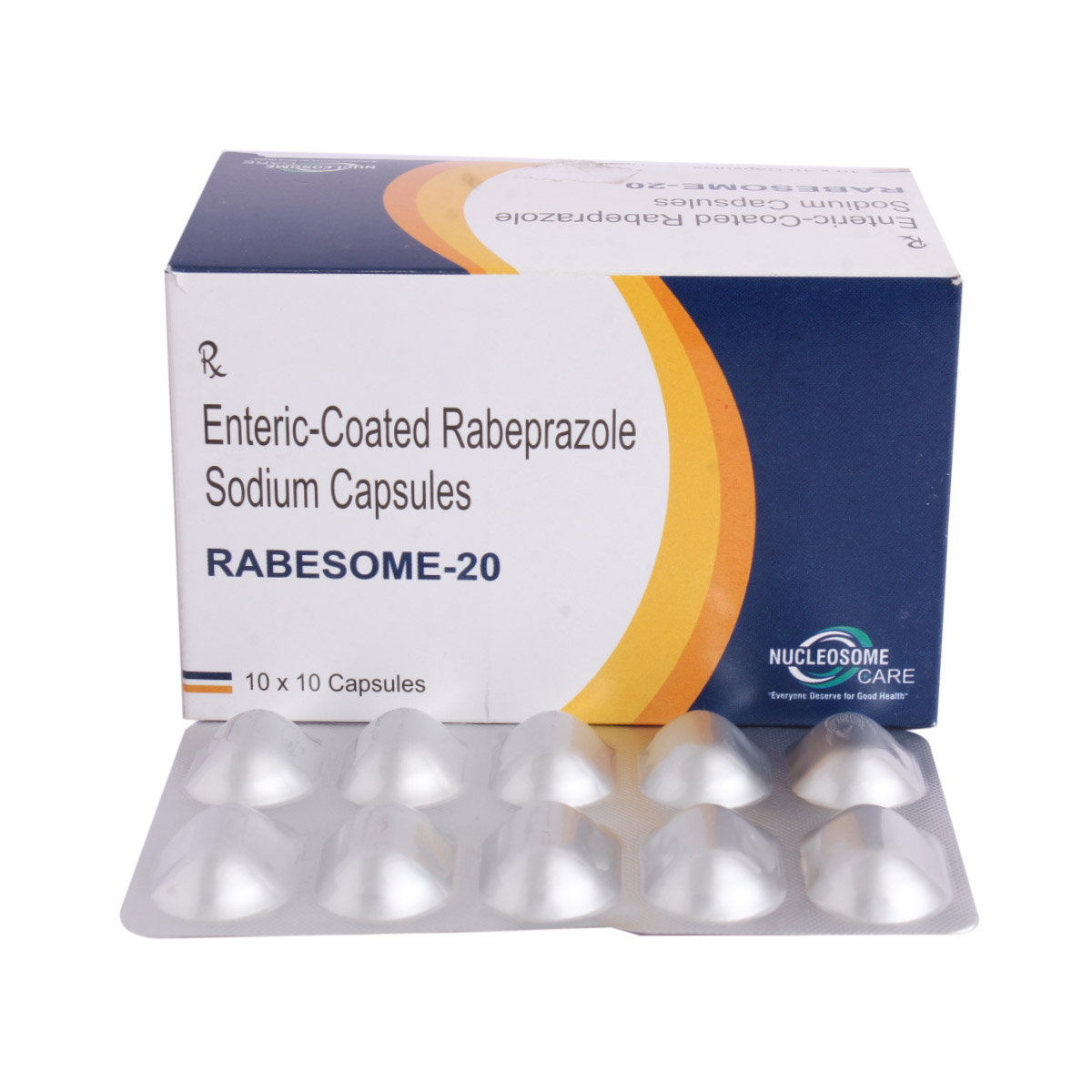 Rabesome-20 Capsule 10's, Pack of 10 CAPSULES Rabesome-20 Capsule 10's, Pack of 10 CAPSULES