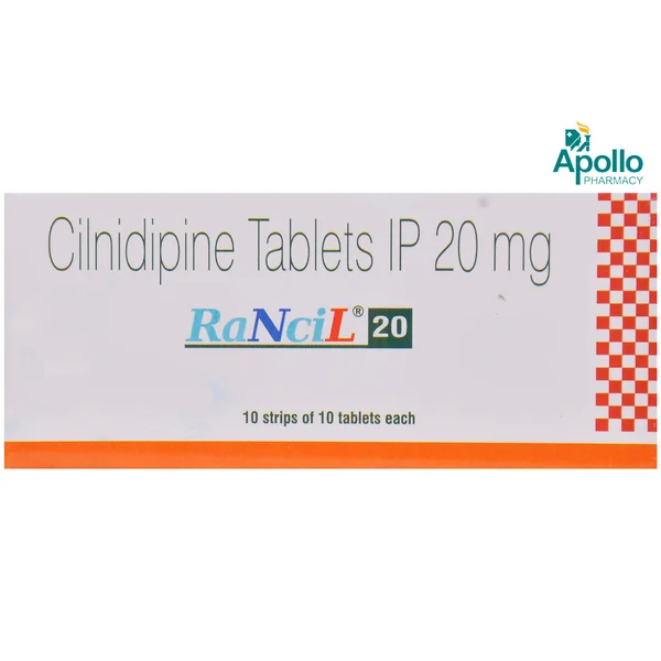 Rancil 20 Tablet 10's, Pack of 10 TABLETS