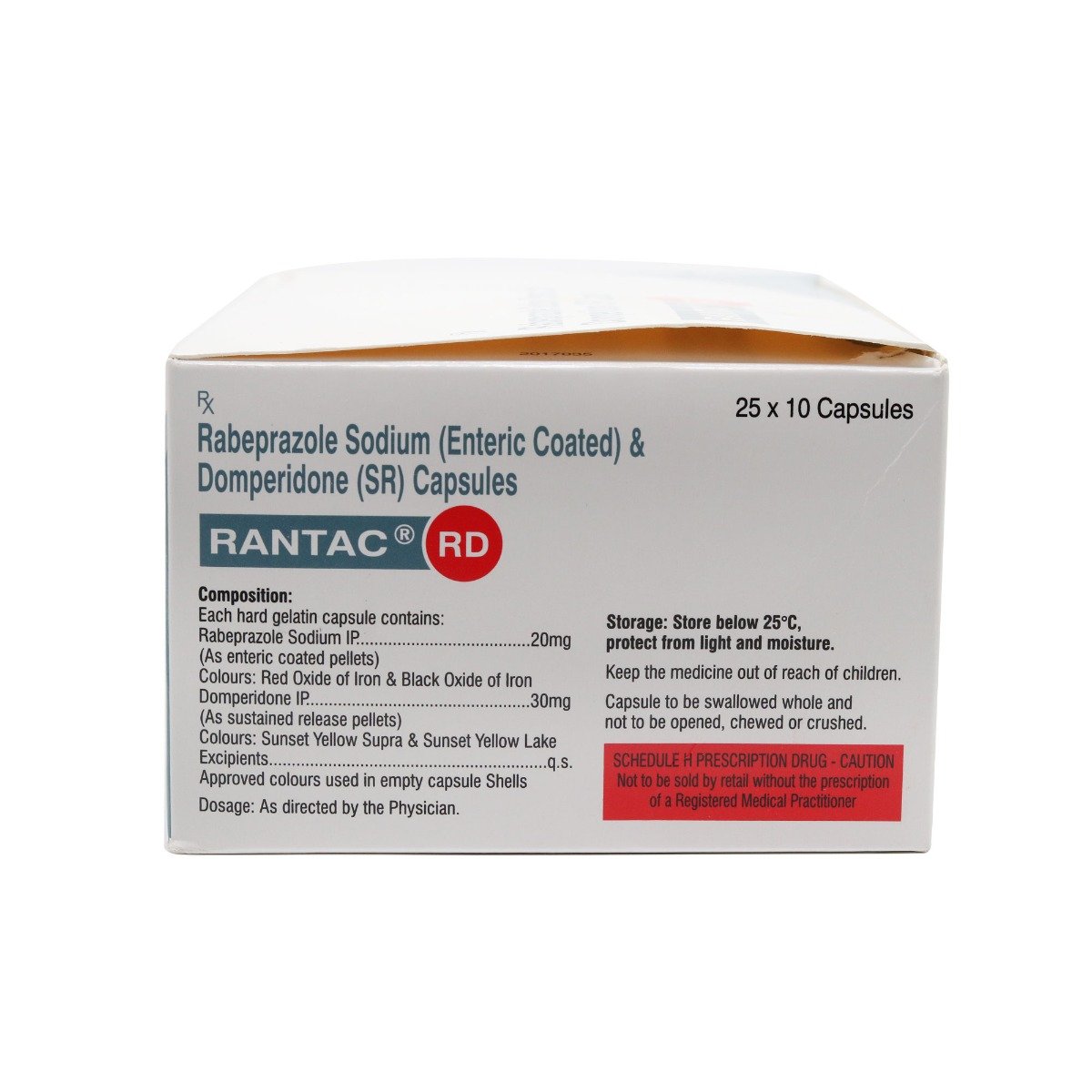 Rantac RD Capsule 10's, Pack of 10 Rantac RD Capsule 10's, Pack of 10