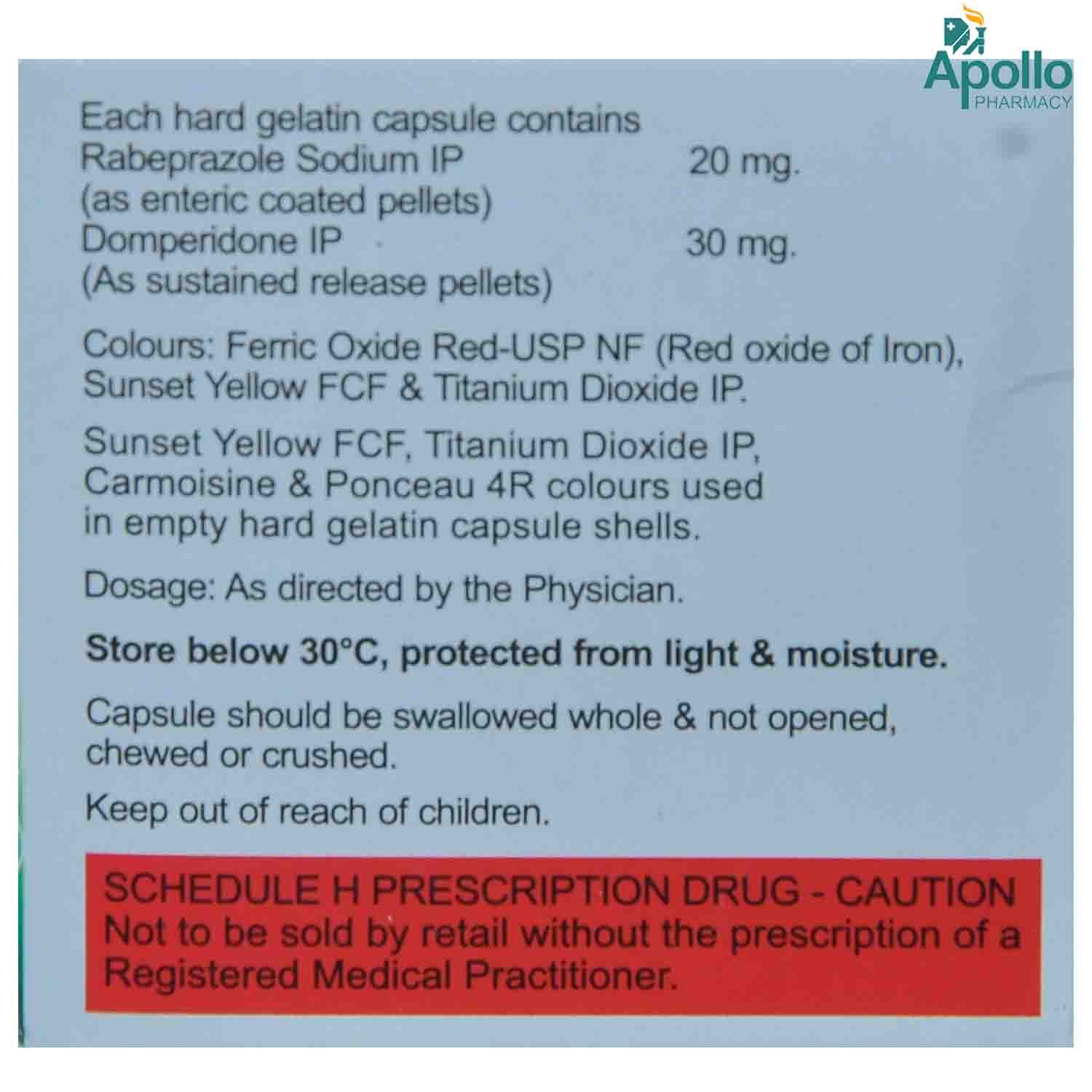 Rapeed D Capsule 10's, Pack of 10 Rapeed D Capsule 10's, Pack of 10