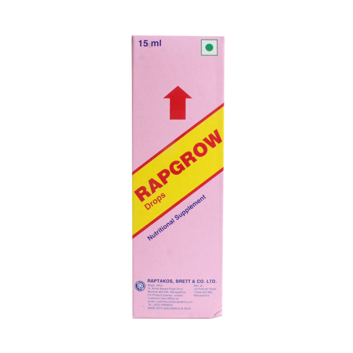 Rapgrow Oral Drop 15 ml, Pack of 1 Oral Drops Rapgrow Oral Drop 15 ml, Pack of 1 Oral Drops