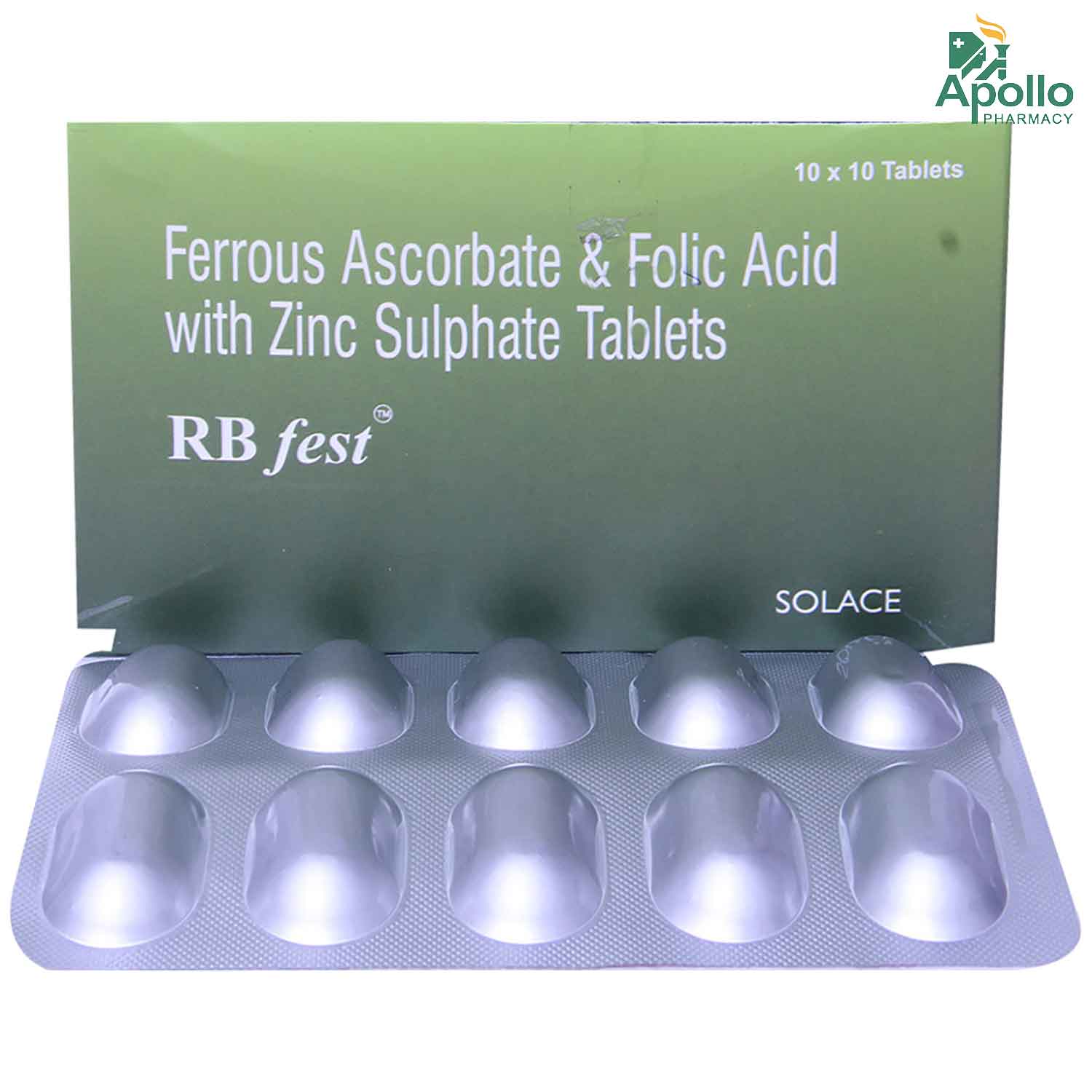 RB Fest Tablet 10's, Pack of 10 TABLETS RB Fest Tablet 10's, Pack of 10 TABLETS