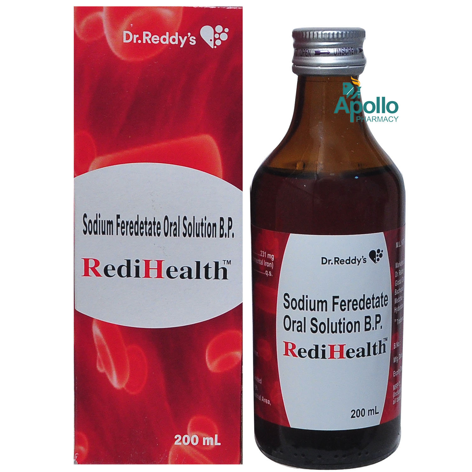 Redihealth Syrup 200 ml, Pack of 1 SYRUP Redihealth Syrup 200 ml, Pack of 1 SYRUP