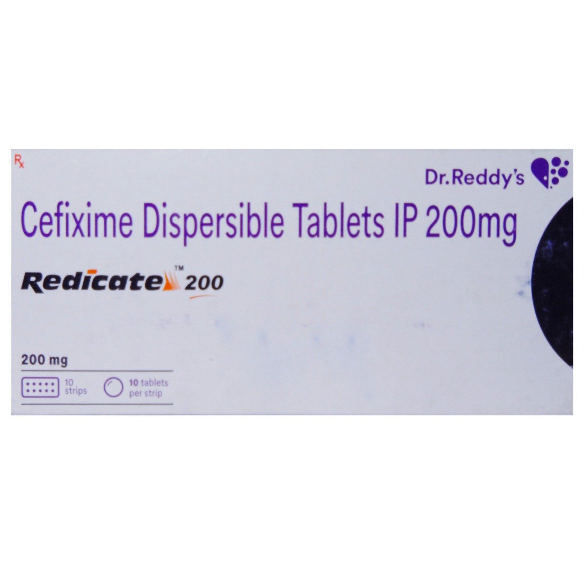 Redicate 200 mg Tablet 10's, Pack of 10 TabletS Redicate 200 mg Tablet 10's, Pack of 10 TabletS