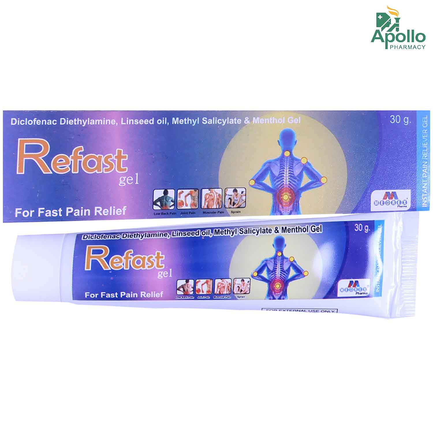 Refast Gel 30 gm, Pack of 1 Gel Refast Gel 30 gm, Pack of 1 Gel