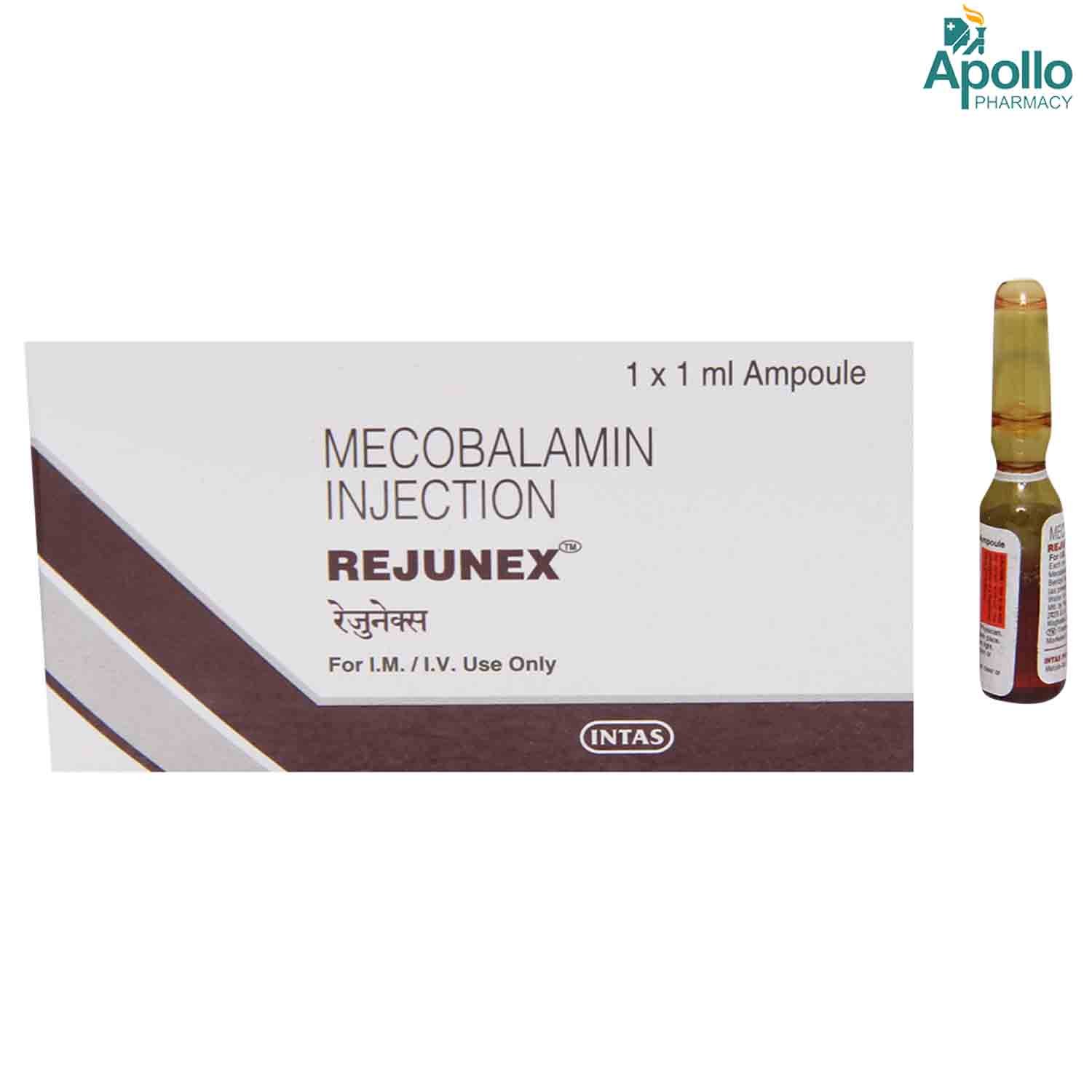 Rejunex Injection 1 ml, Pack of 1 INJECTION Rejunex Injection 1 ml, Pack of 1 INJECTION