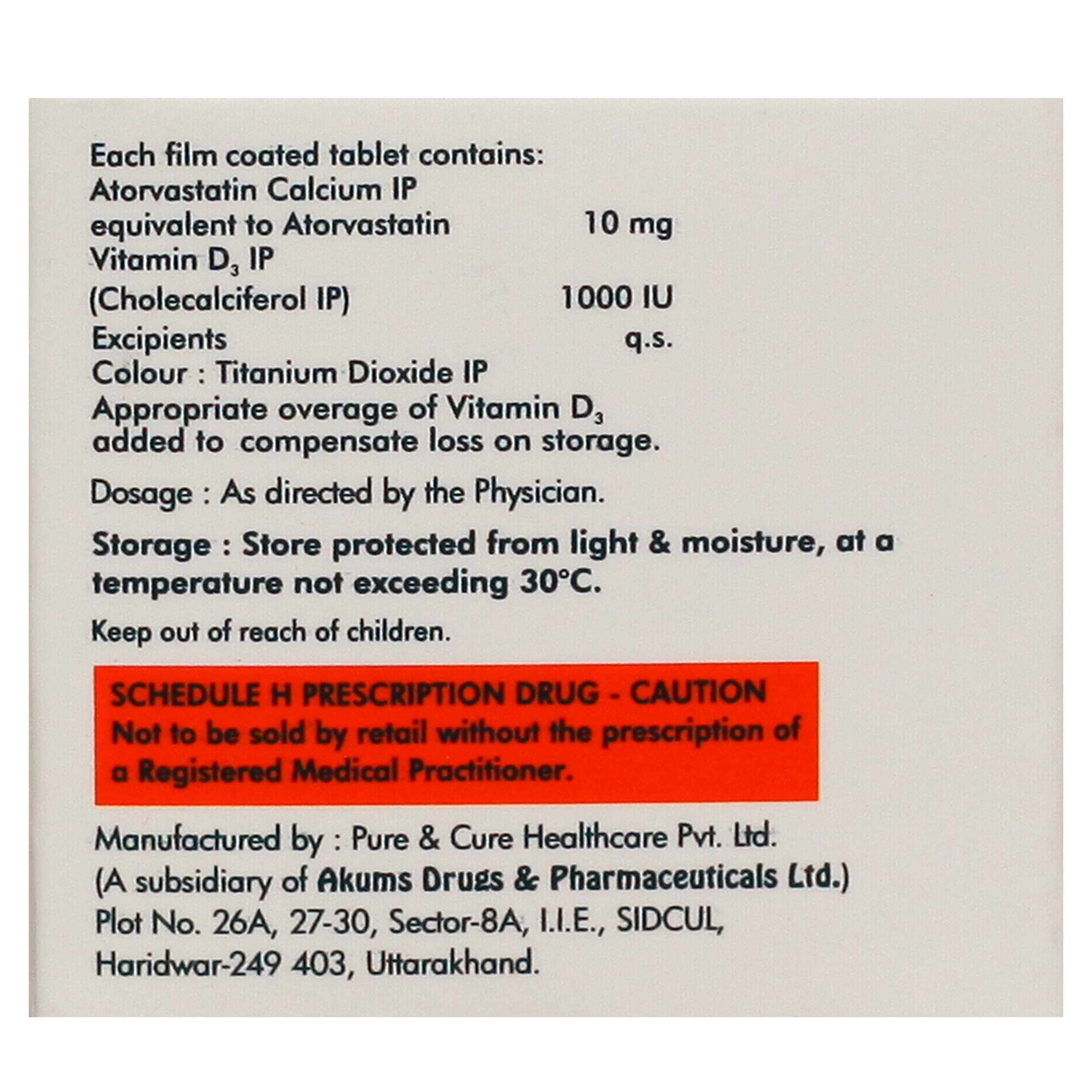 Remetor D Tablet 10's, Pack of 10 Remetor D Tablet 10's, Pack of 10