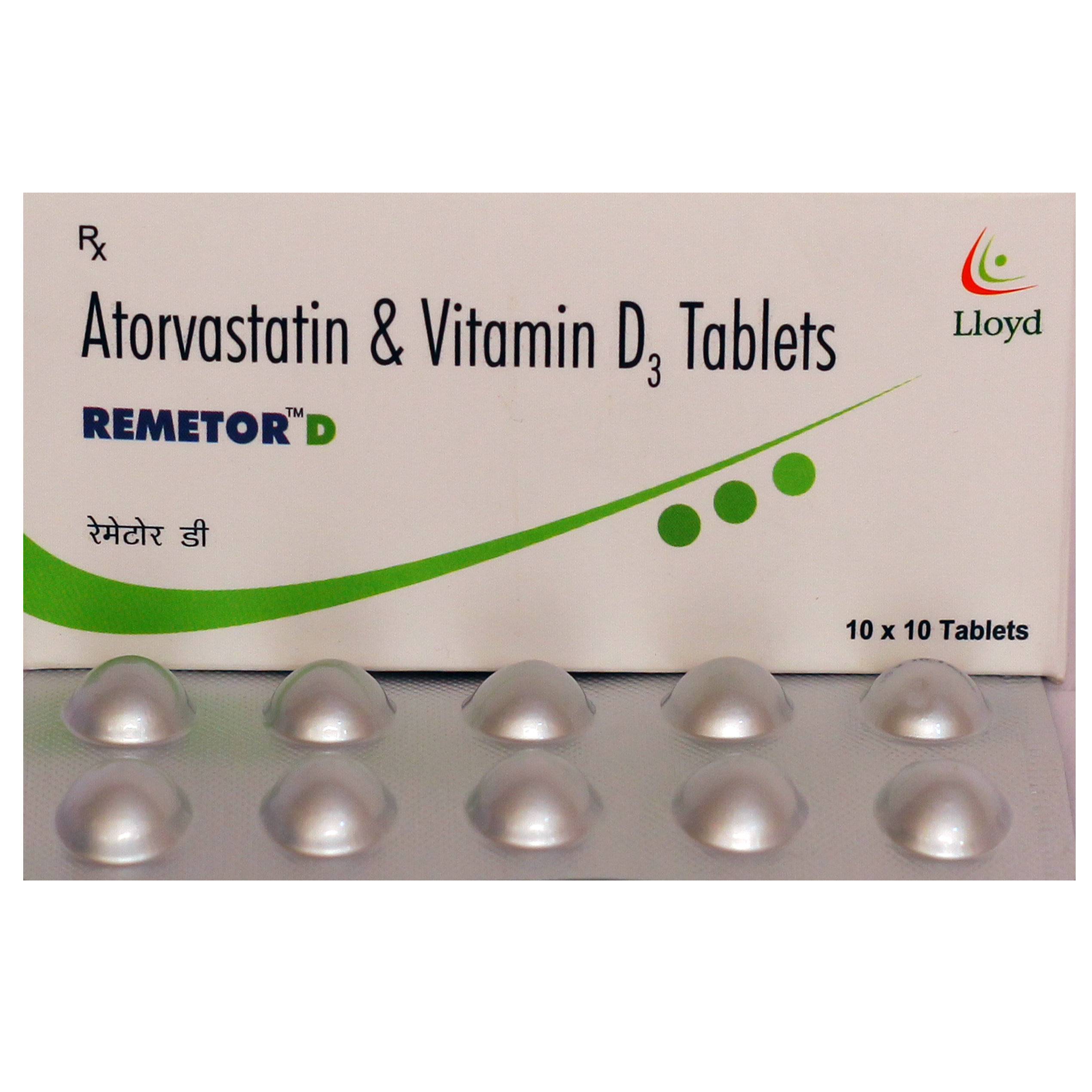 Remetor D Tablet 10's, Pack of 10 Remetor D Tablet 10's, Pack of 10