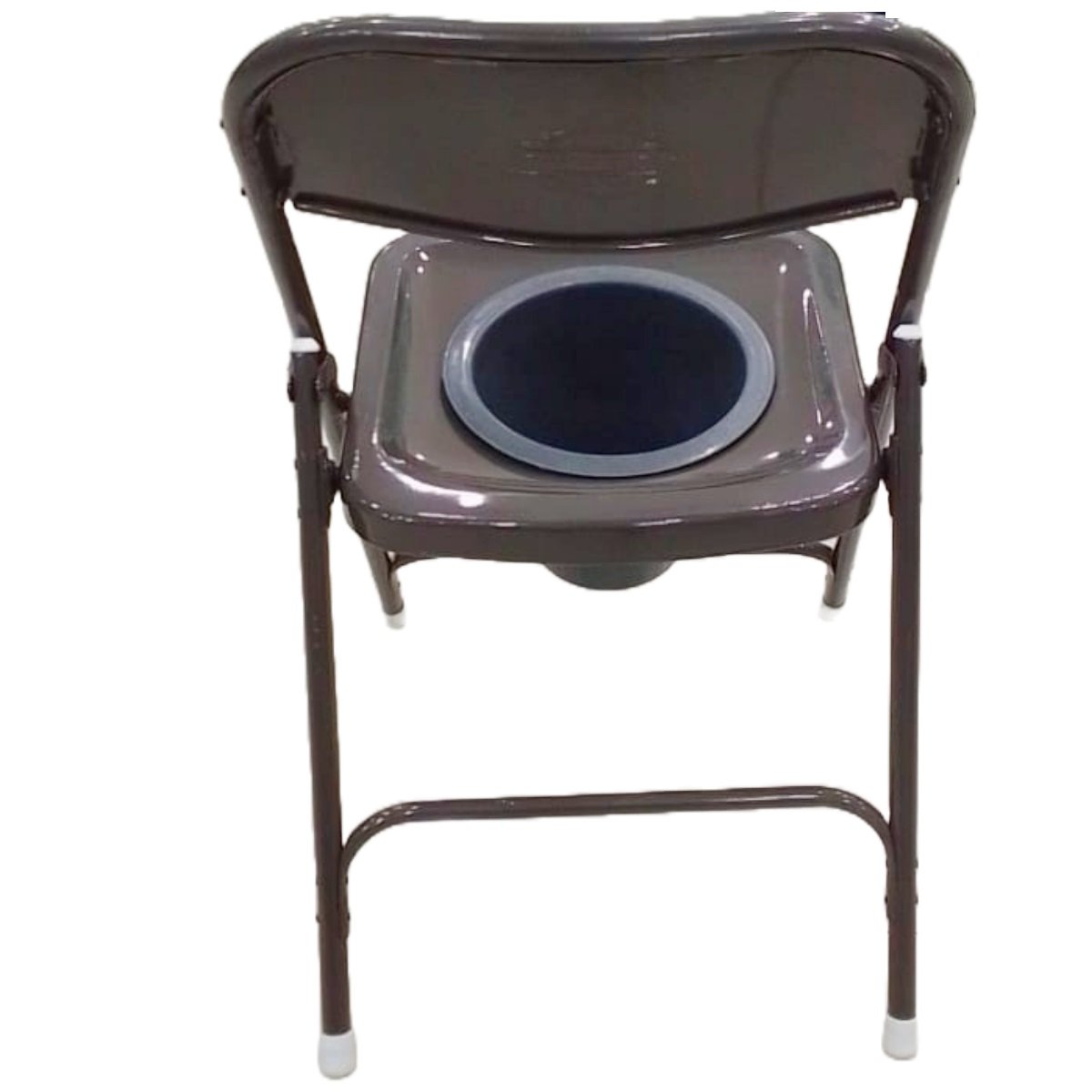 Comode Chair Metal Pan, 1 Count, Pack of 1 Comode Chair Metal Pan, 1 Count, Pack of 1