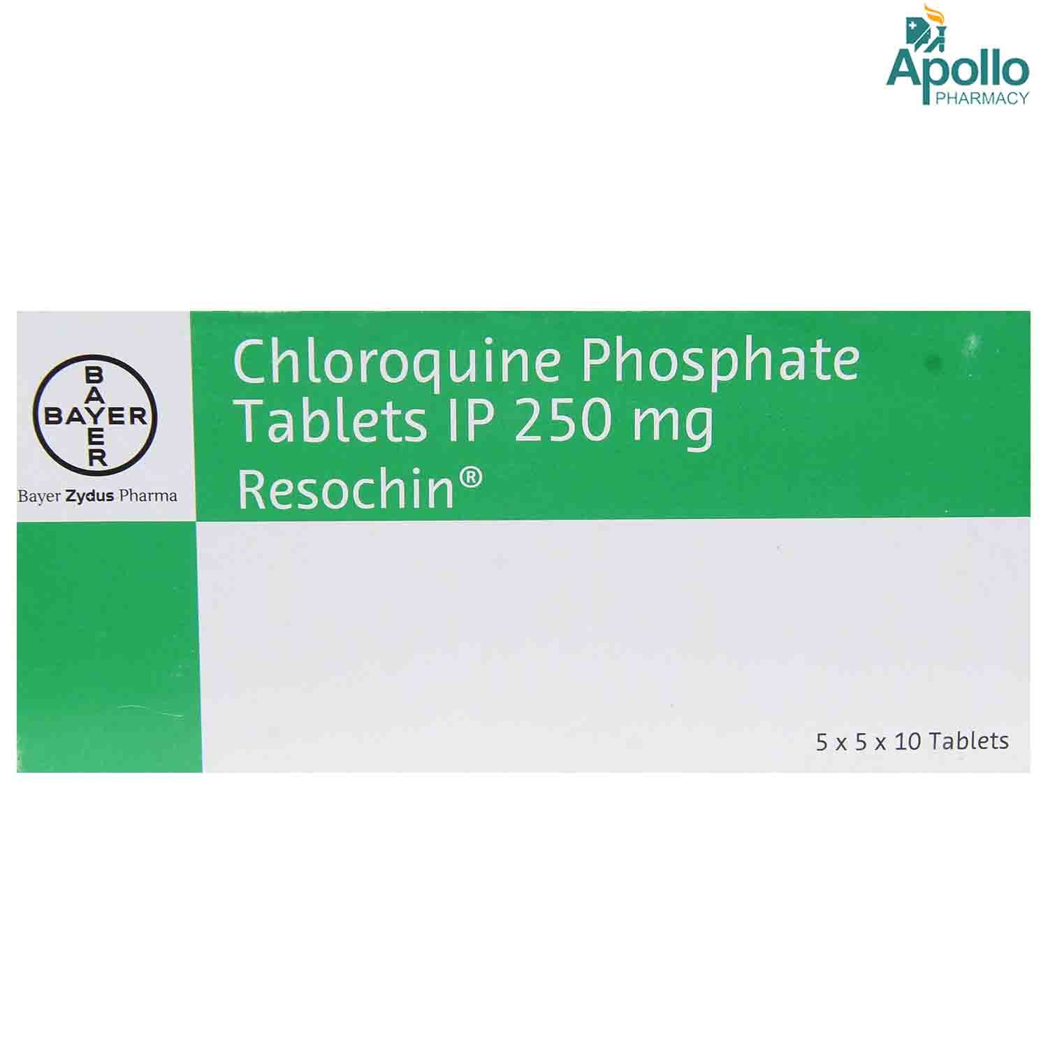 RESOCHIN TABLET, Pack of 10 TABLETS RESOCHIN TABLET, Pack of 10 TABLETS