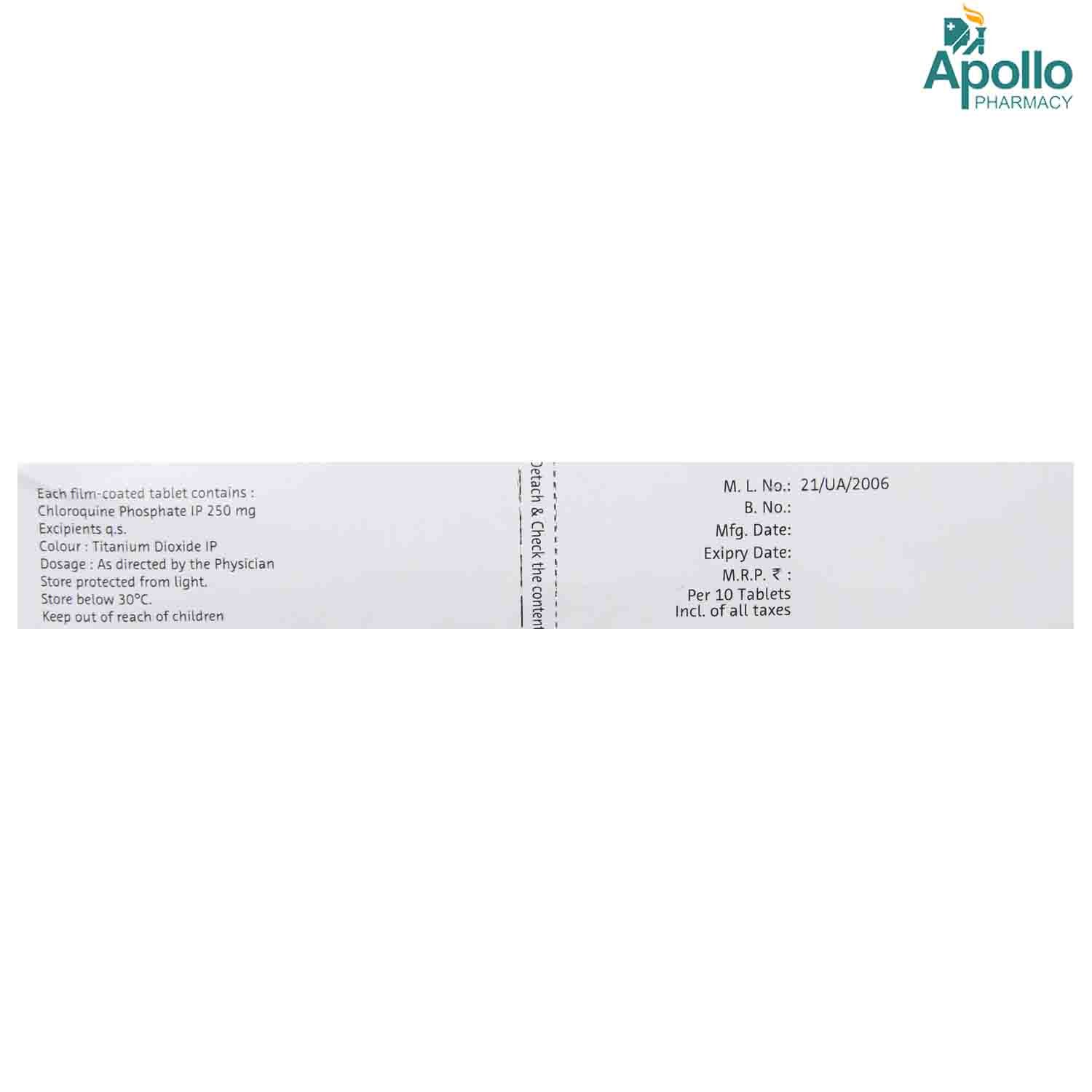 RESOCHIN TABLET, Pack of 10 TABLETS RESOCHIN TABLET, Pack of 10 TABLETS