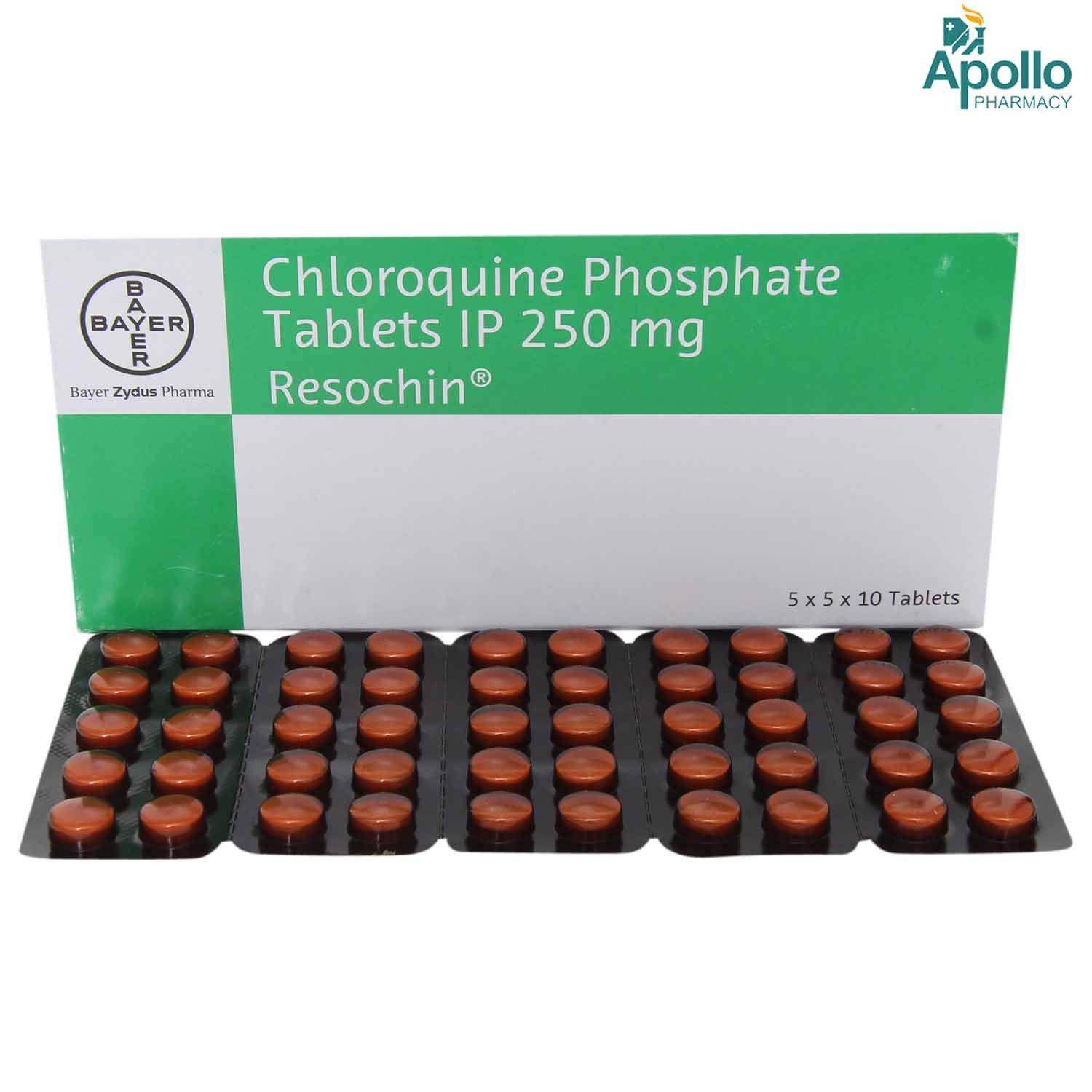 RESOCHIN TABLET, Pack of 10 TABLETS RESOCHIN TABLET, Pack of 10 TABLETS