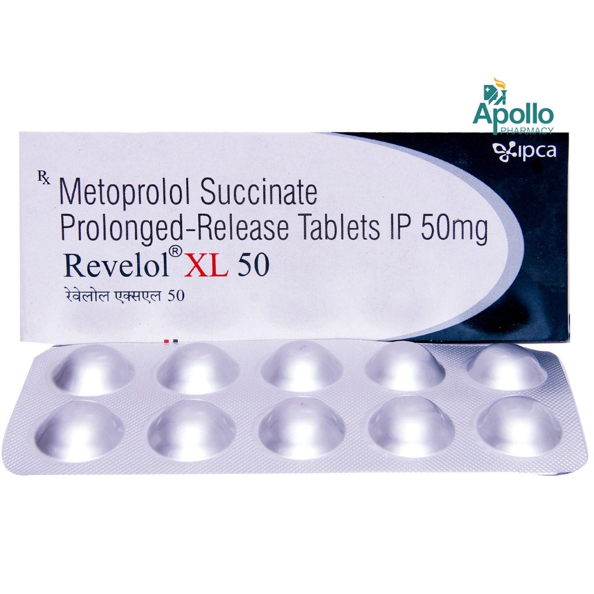 Revelol XL 50 Tablet 10's, Pack of 10 TABLETS Revelol XL 50 Tablet 10's, Pack of 10 TABLETS