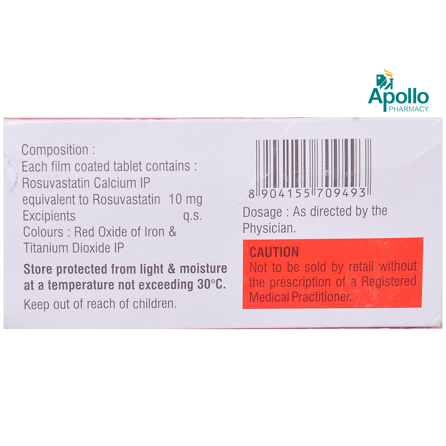 Revostat 10 Tablet 10's, Pack of 10 TABLETS Revostat 10 Tablet 10's, Pack of 10 TABLETS