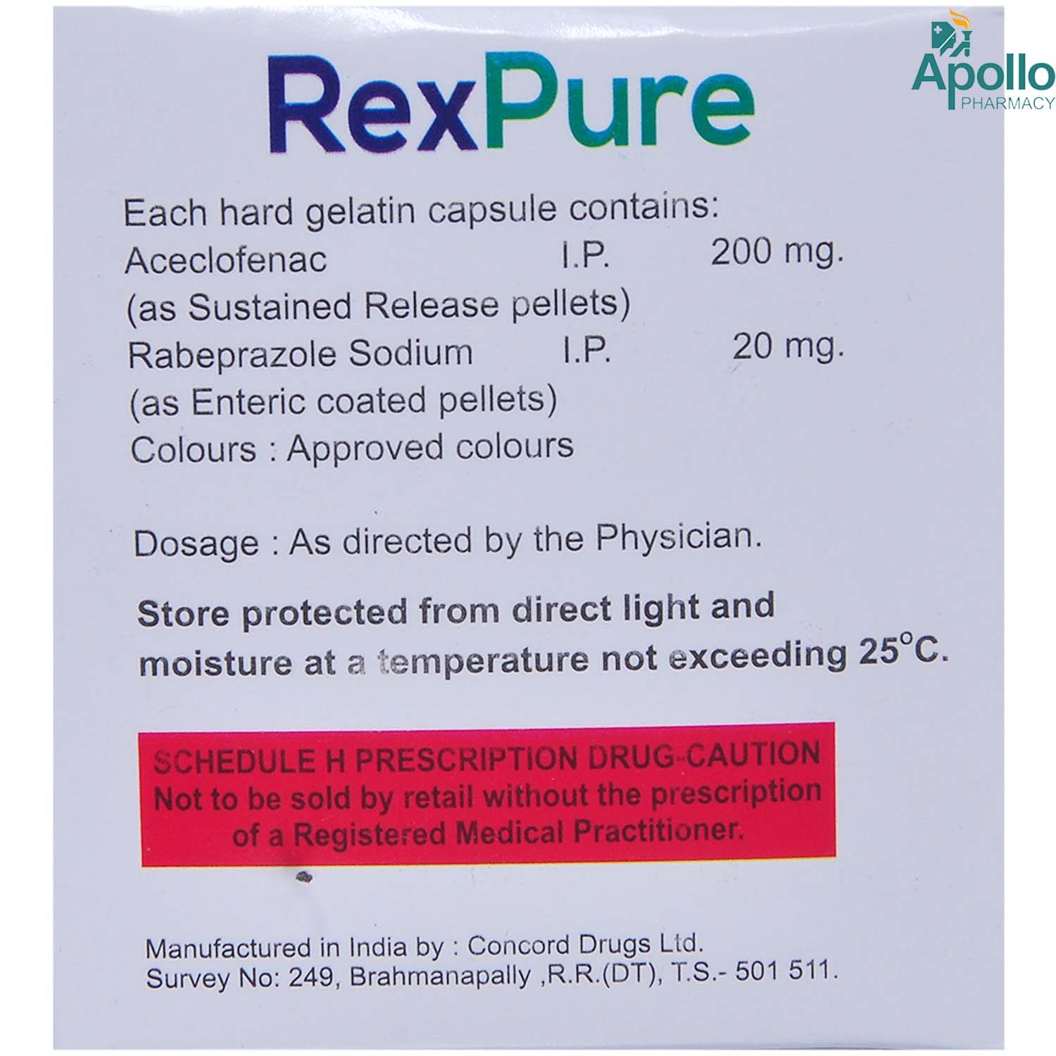 Rexpure Capsule 10's, Pack of 10 CAPSULES Rexpure Capsule 10's, Pack of 10 CAPSULES