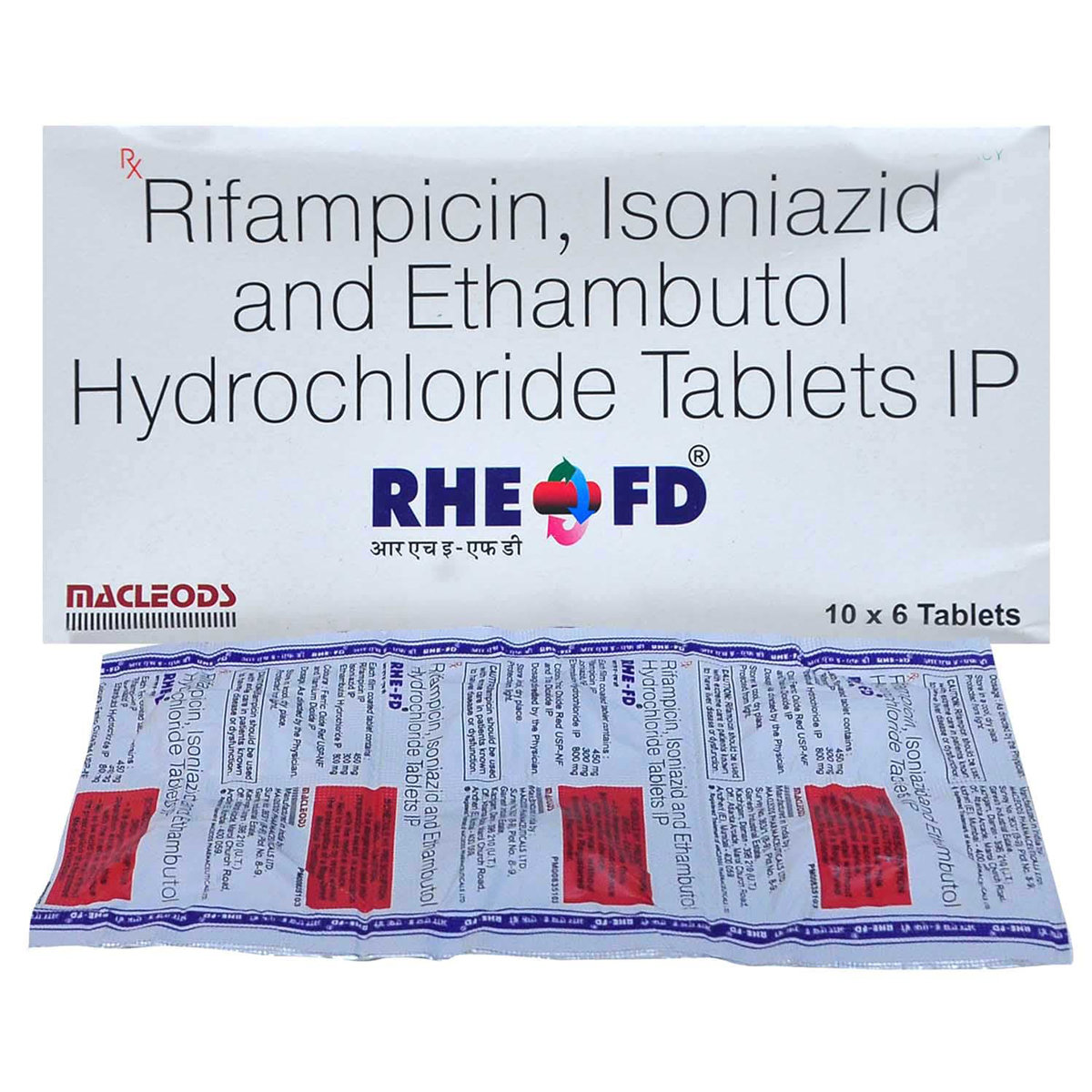 Rhe FD Tablet 6's, Pack of 6 Rhe FD Tablet 6's, Pack of 6