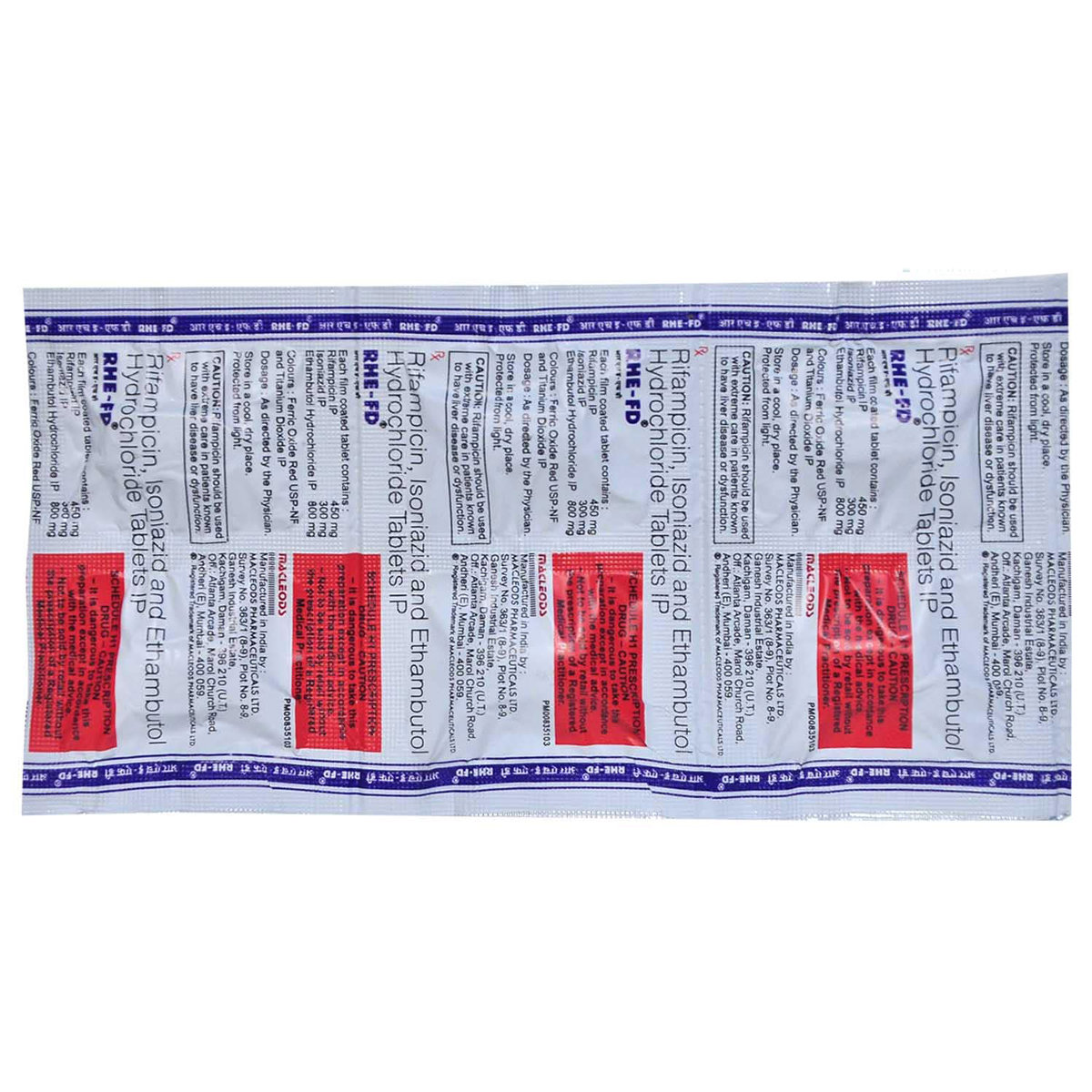 Rhe FD Tablet 6's, Pack of 6 Rhe FD Tablet 6's, Pack of 6