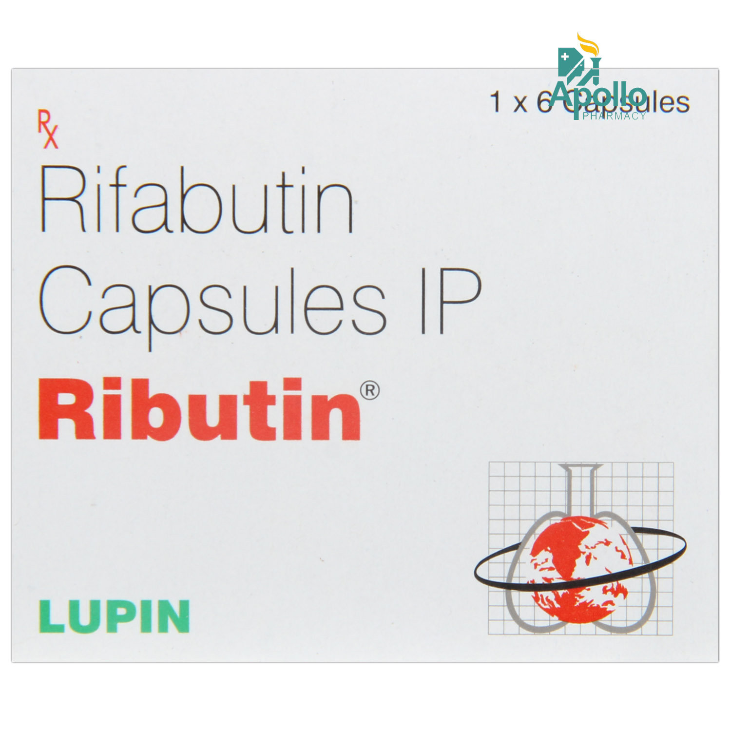 Ributin Capsule 6's, Pack of 6 CAPSULES Ributin Capsule 6's, Pack of 6 CAPSULES