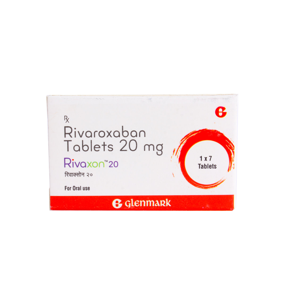 Rivaxon 20 Tablet 7's, Pack of 7 TabletS Rivaxon 20 Tablet 7's, Pack of 7 TabletS