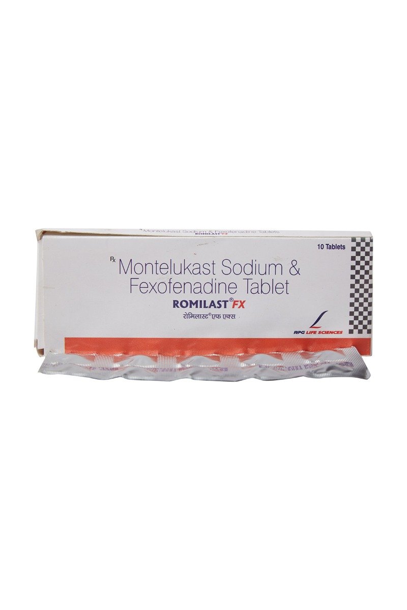 Romilast FX Tablet 10's, Pack of 10 TABLETS Romilast FX Tablet 10's, Pack of 10 TABLETS