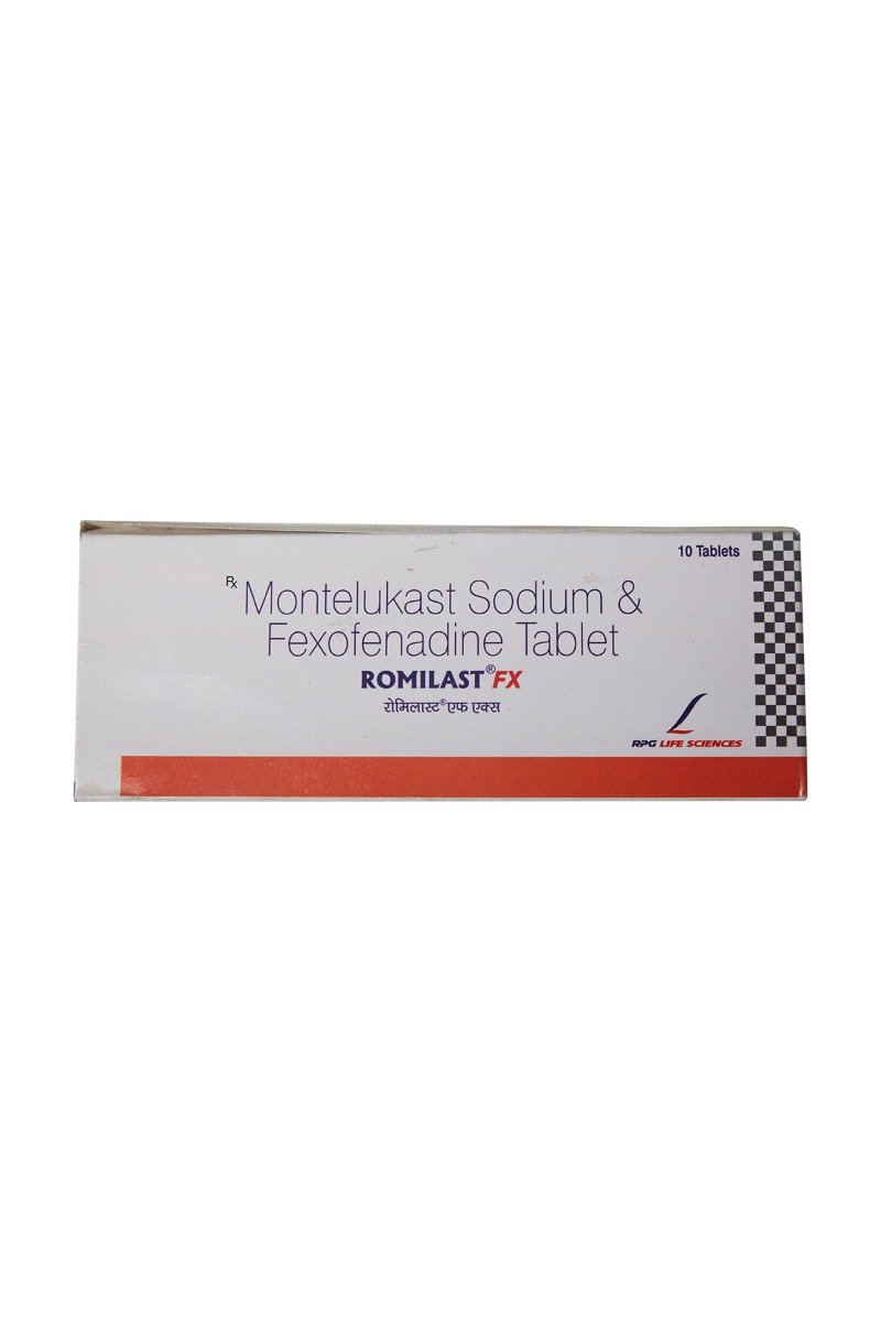Romilast FX Tablet 10's, Pack of 10 TABLETS Romilast FX Tablet 10's, Pack of 10 TABLETS