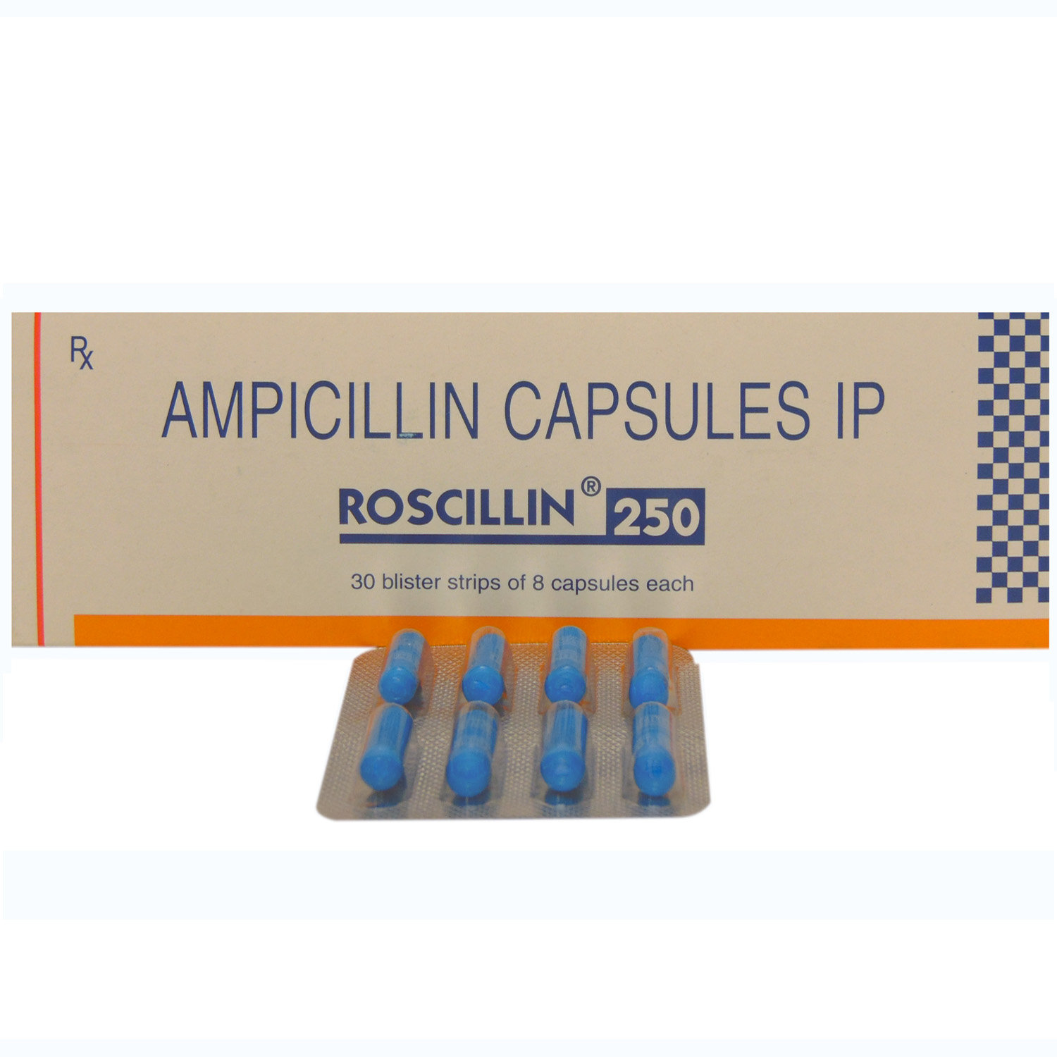 Roscillin 250 Capsule 8's, Pack of 8 CAPSULES Roscillin 250 Capsule 8's, Pack of 8 CAPSULES